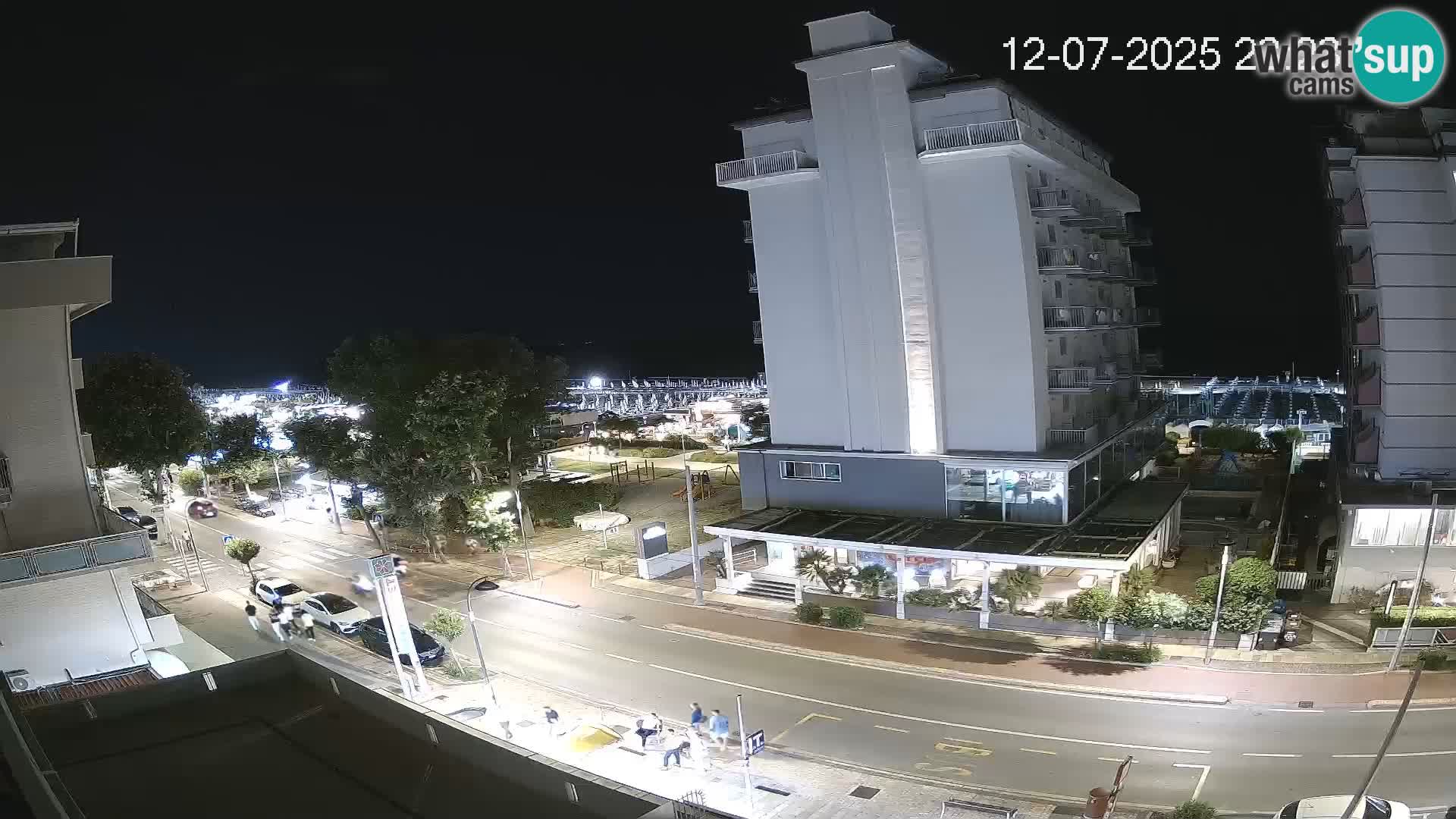 Riccione livecam beach and La Malfa gardens – Bagni Oreste spiaggia 115