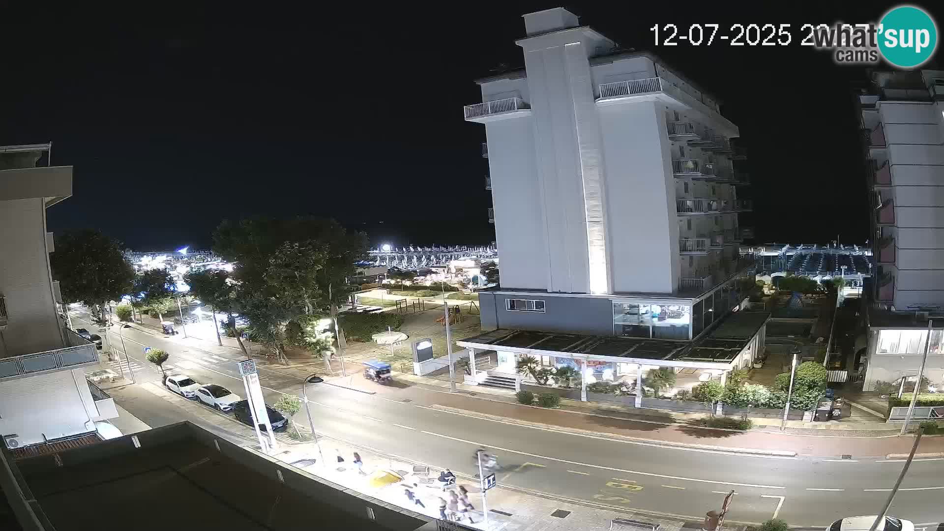 Riccione livecam beach and La Malfa gardens – Bagni Oreste spiaggia 115