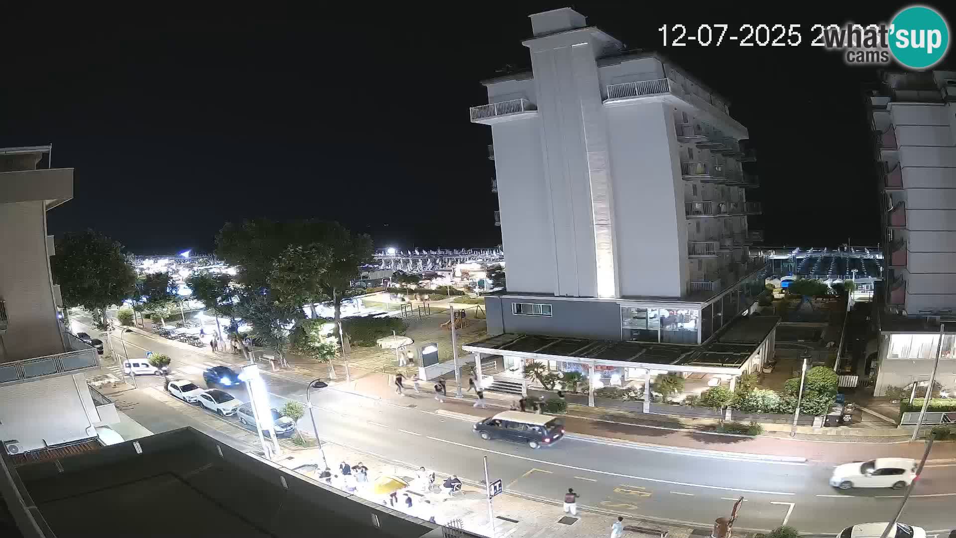Riccione livecam beach and La Malfa gardens – Bagni Oreste spiaggia 115