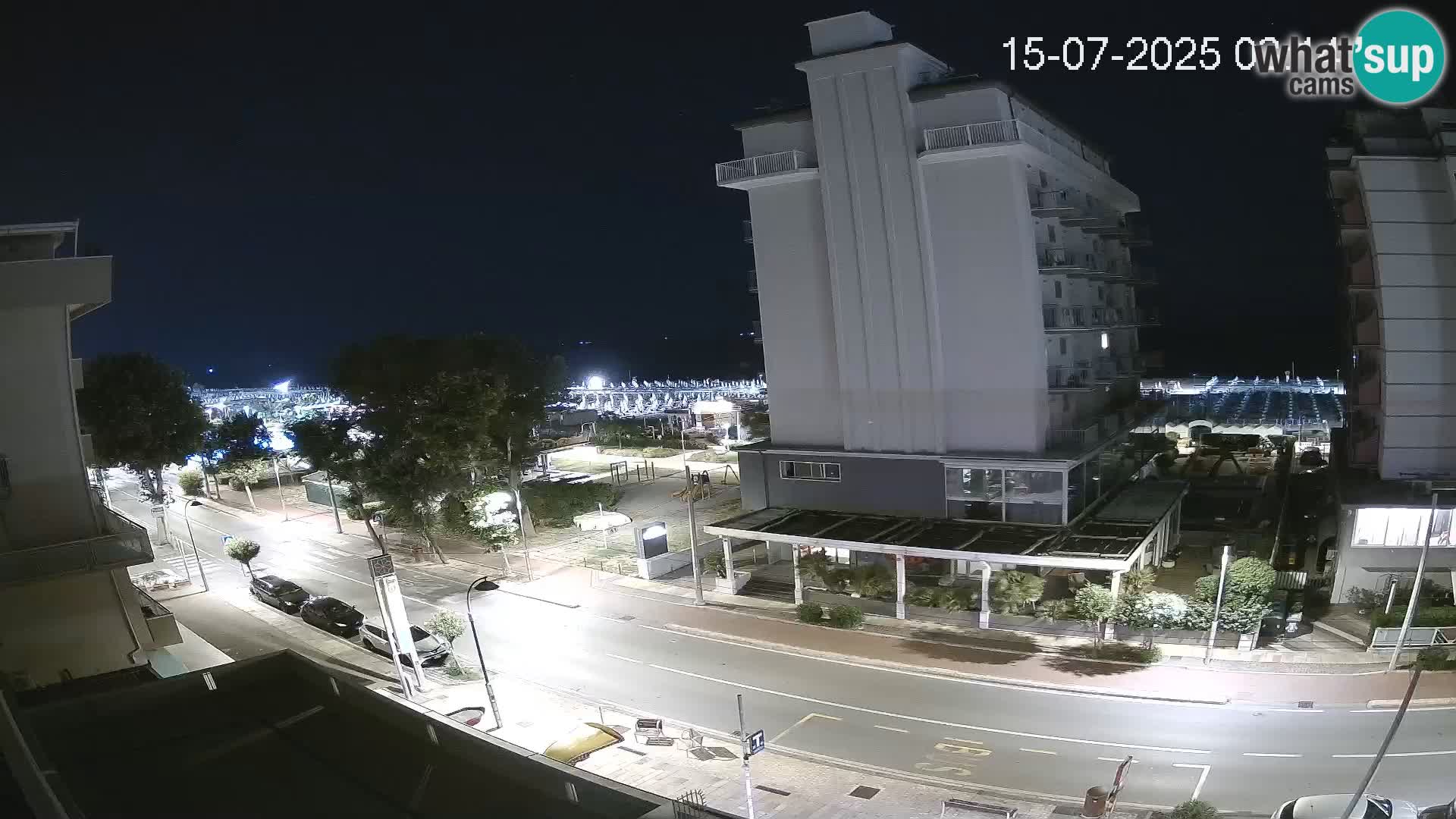 Riccione livecam beach and La Malfa gardens – Bagni Oreste spiaggia 115