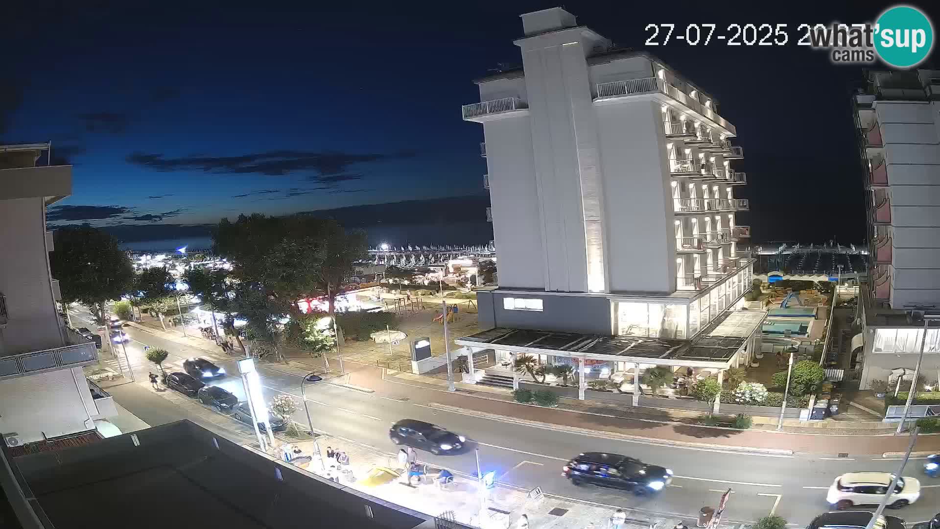 Riccione livecam beach and La Malfa gardens – Bagni Oreste spiaggia 115