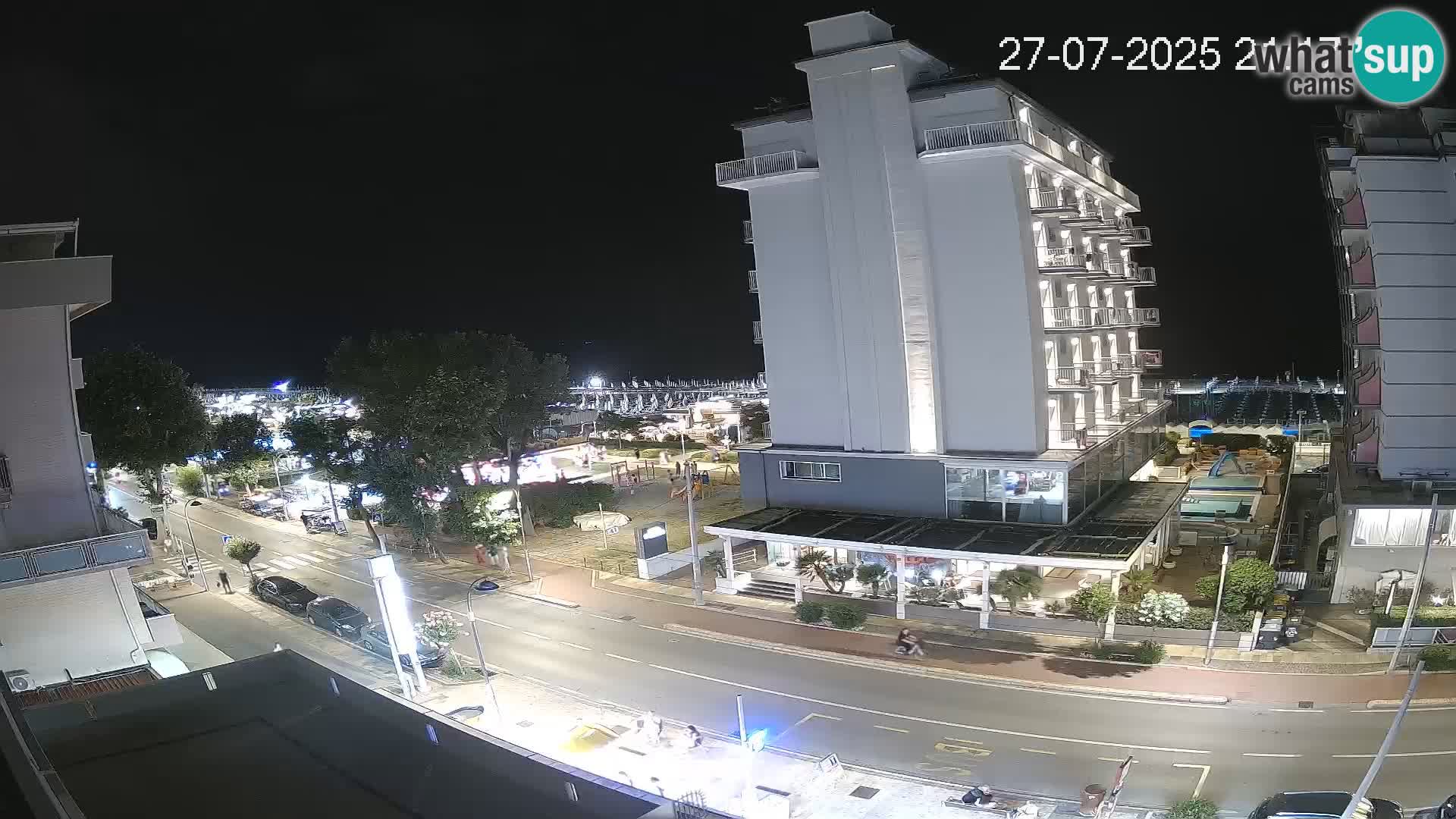Riccione livecam beach and La Malfa gardens – Bagni Oreste spiaggia 115