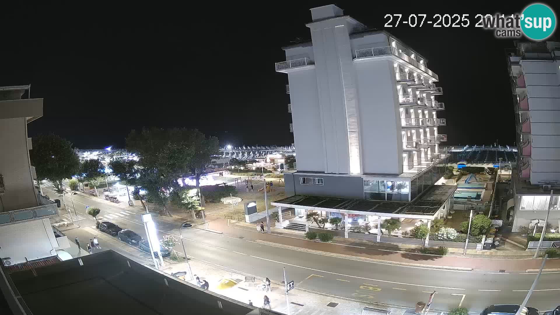 Riccione livecam beach and La Malfa gardens – Bagni Oreste spiaggia 115