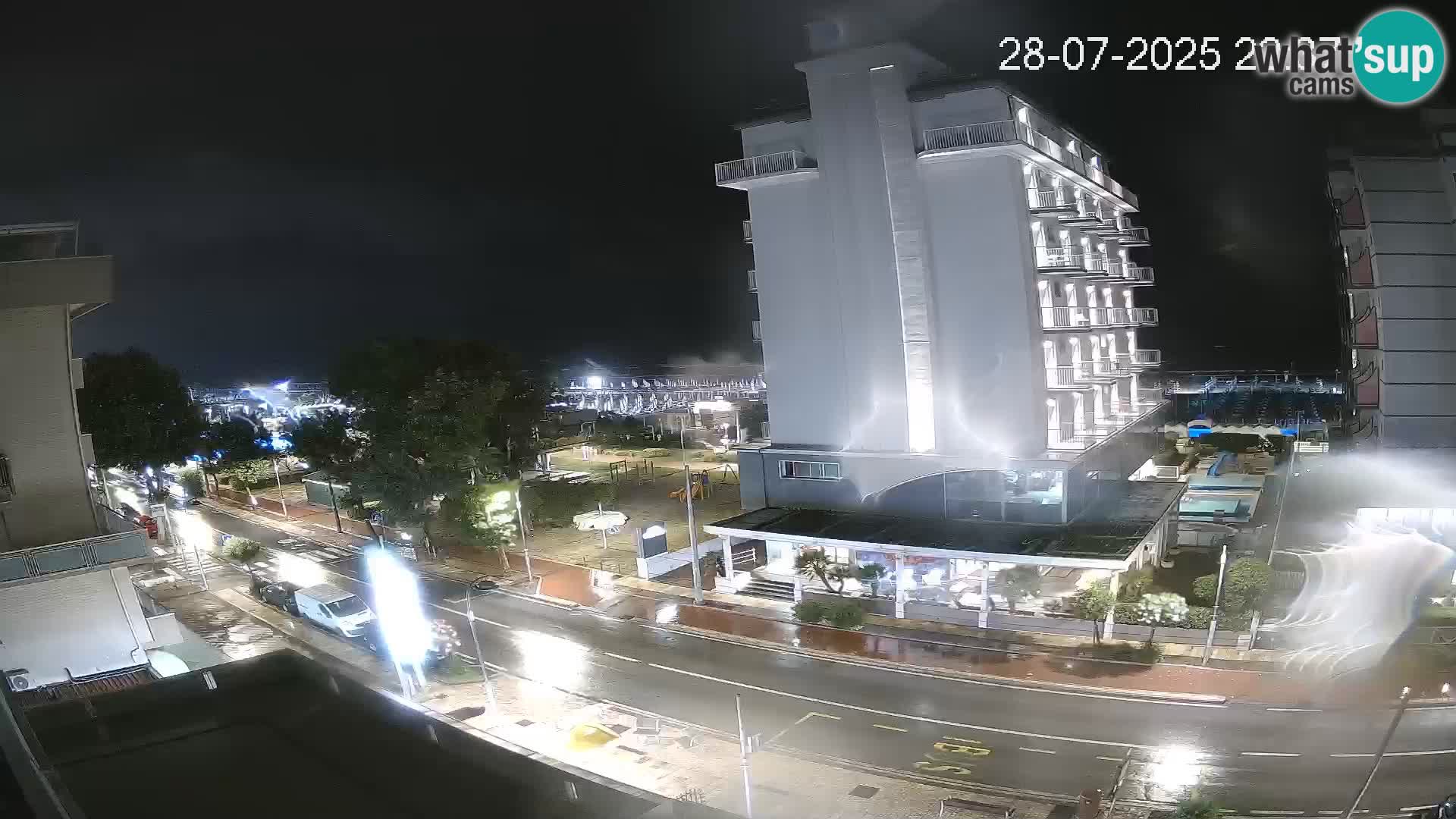 Riccione livecam beach and La Malfa gardens – Bagni Oreste spiaggia 115