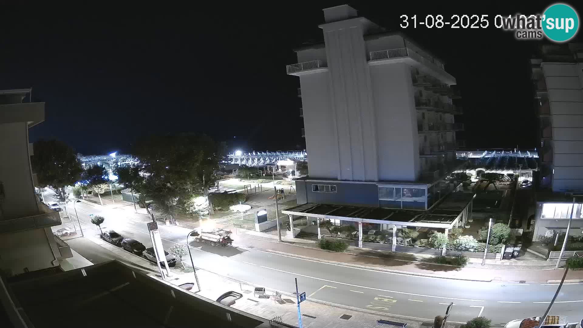 Riccione webcam spiaggia e giardini La Malfa – Bagni Oreste spiaggia 115