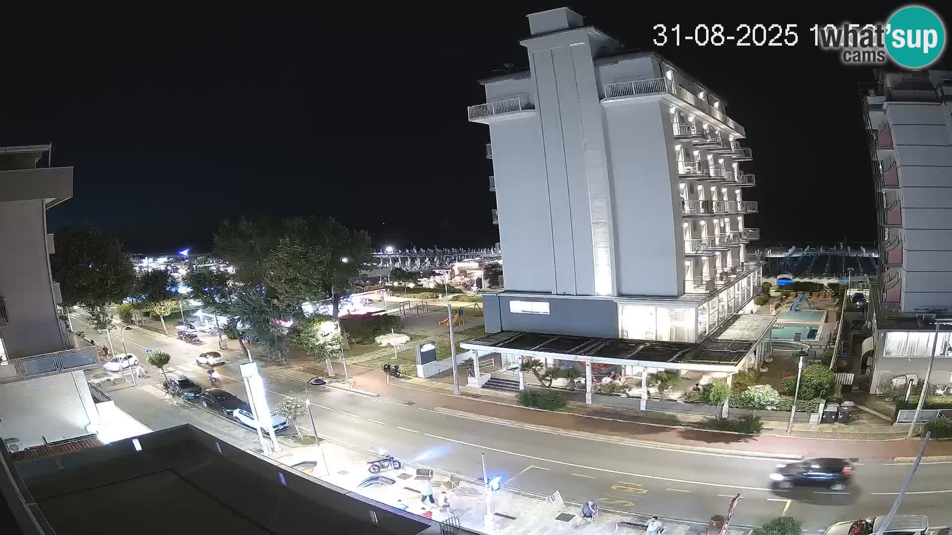 Riccione livecam beach and La Malfa gardens – Bagni Oreste spiaggia 115