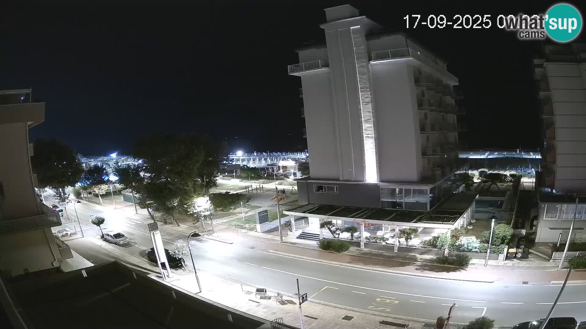 Riccione Webcam Strand und Gärten La Malfa – Bagni Oreste Strand 115