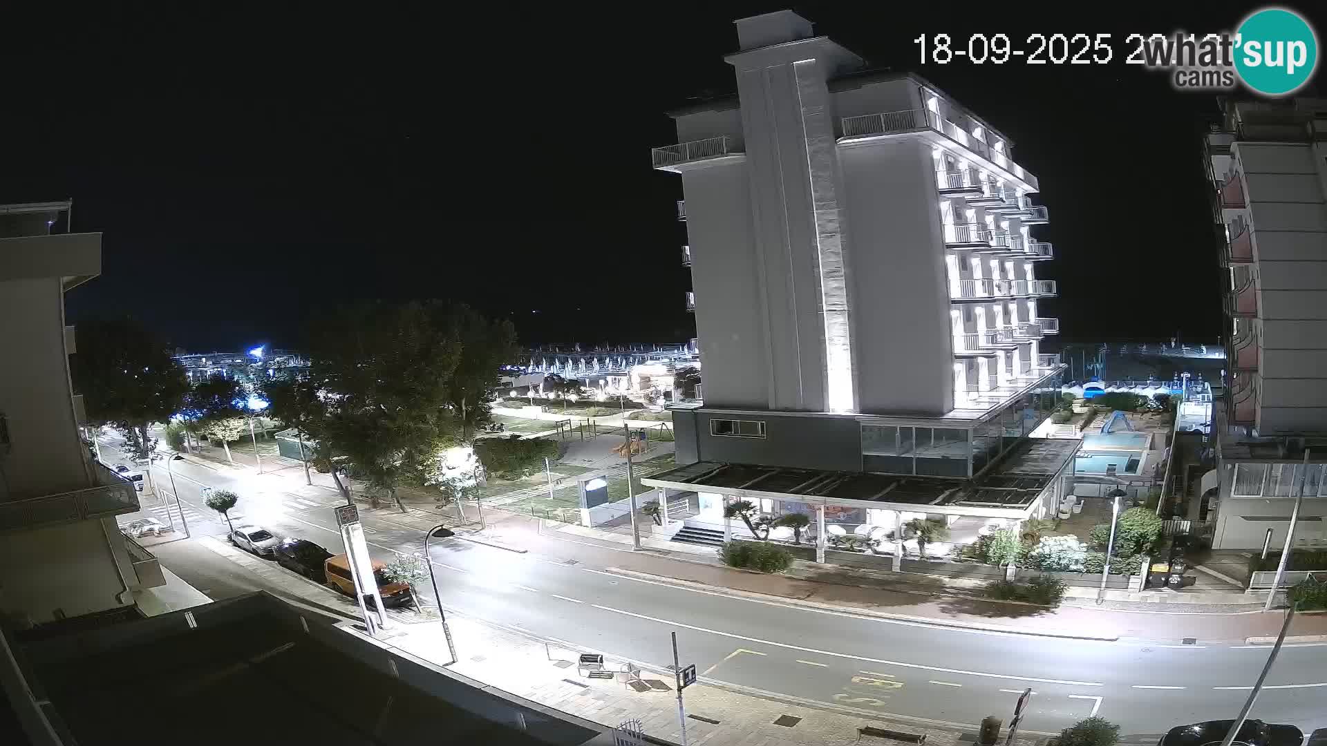 Riccione livecam beach and La Malfa gardens – Bagni Oreste spiaggia 115