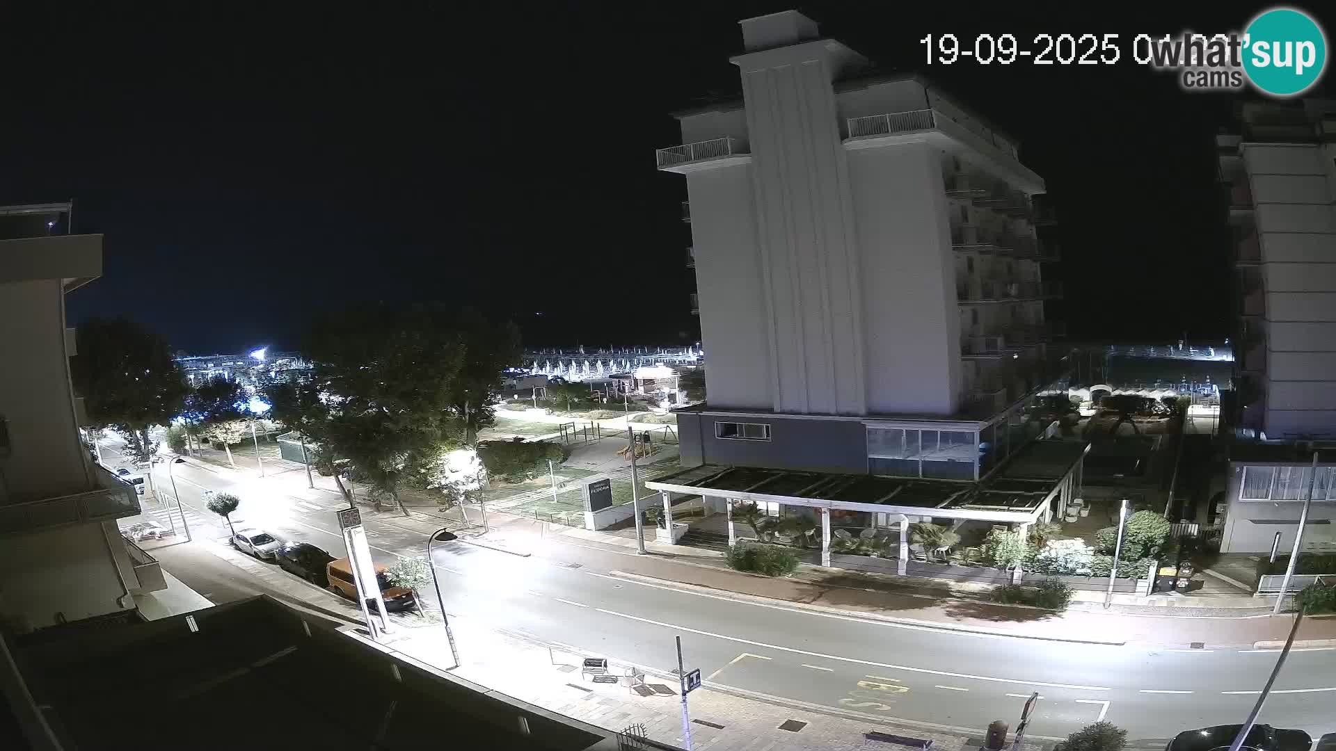 Riccione livecam beach and La Malfa gardens – Bagni Oreste spiaggia 115