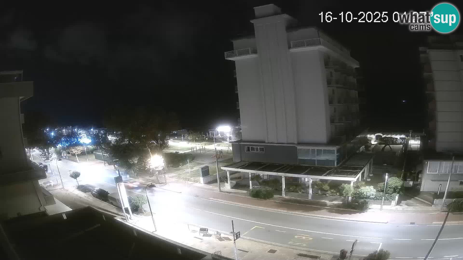 Riccione Webcam Strand und Gärten La Malfa – Bagni Oreste Strand 115