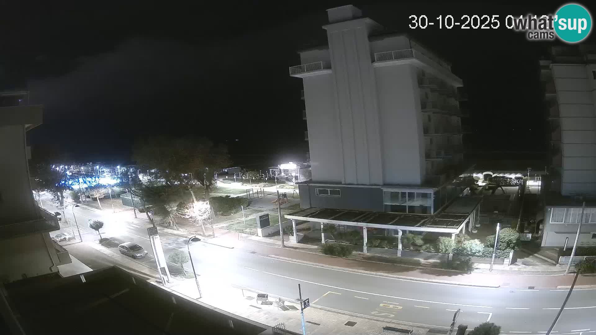 Riccione webcam spiaggia e giardini La Malfa – Bagni Oreste spiaggia 115