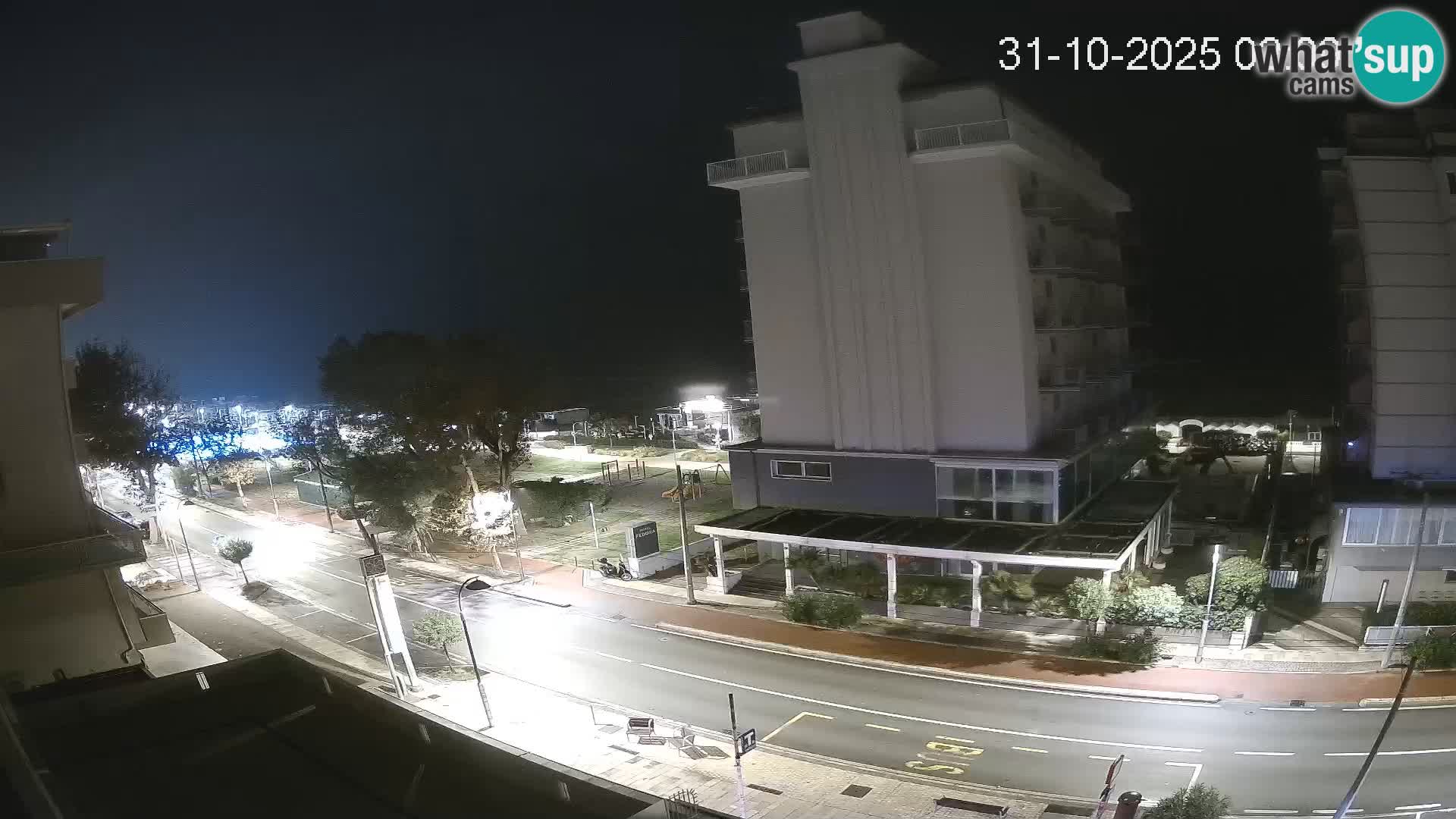 Riccione Webcam Strand und Gärten La Malfa – Bagni Oreste Strand 115
