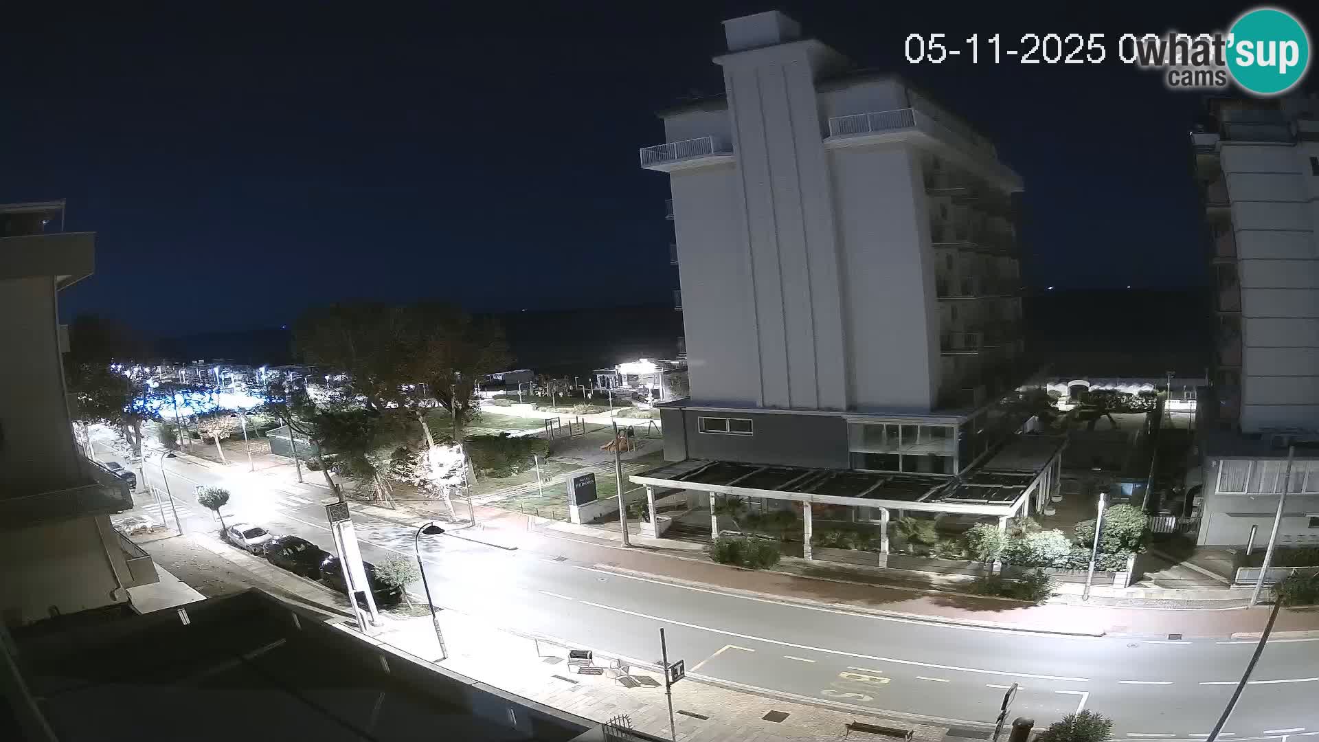 Riccione Webcam Strand und Gärten La Malfa – Bagni Oreste Strand 115