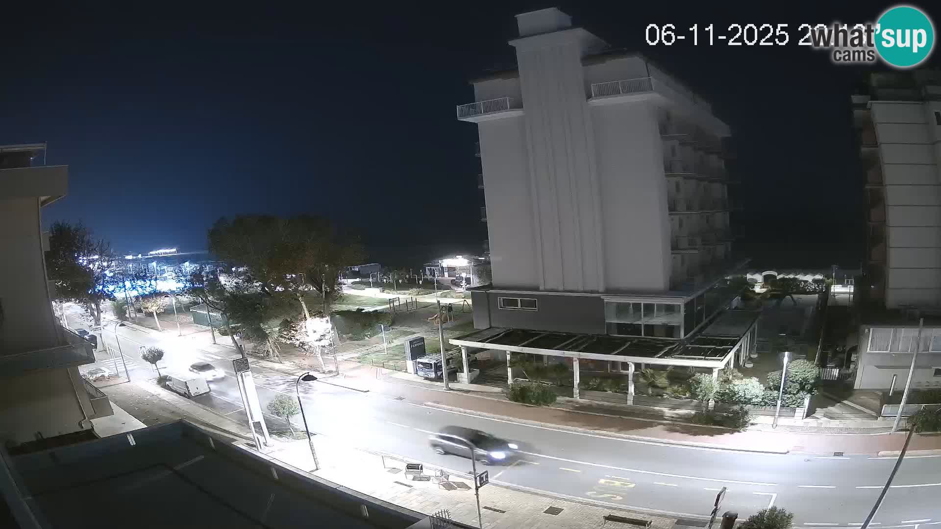 Riccione webcam spiaggia e giardini La Malfa – Bagni Oreste spiaggia 115