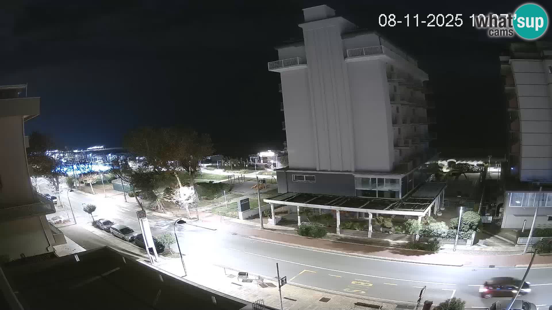 Riccione Webcam Strand und Gärten La Malfa – Bagni Oreste Strand 115