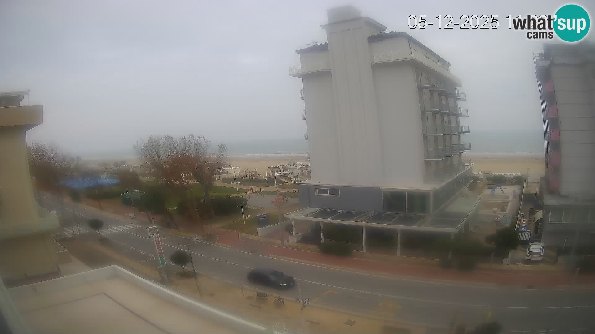 Riccione web kamera plaža i vrtovi La Malfa – plaža Bagni Oreste 115