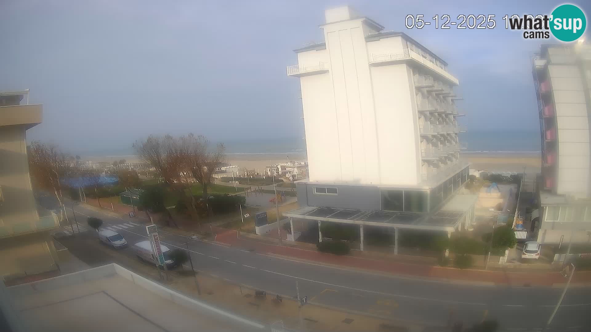 Riccione Webcam Strand und Gärten La Malfa – Bagni Oreste Strand 115