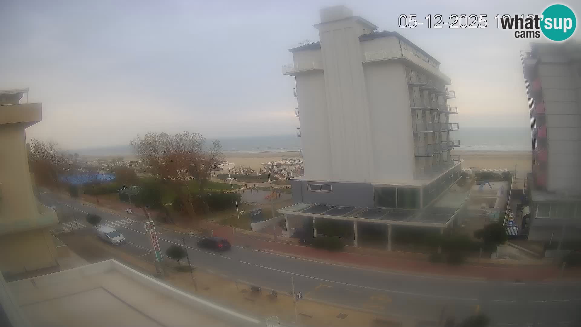 Riccione webcam playa y jardines La Malfa – Playa Bagni Oreste 115