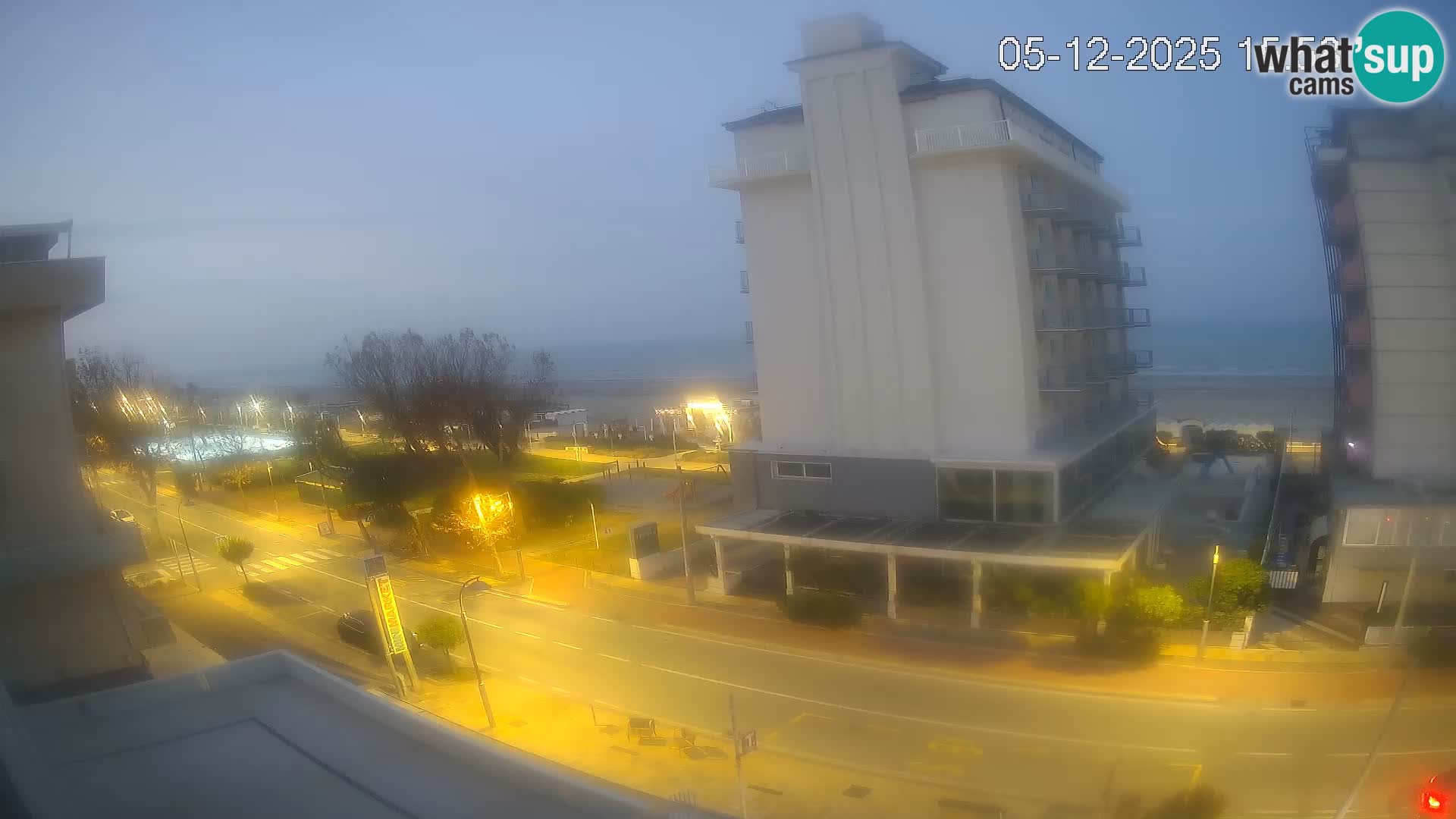 Plaža s spletno kamero Riccione in vrtovi La Malfa – plaža Bagni Oreste 115