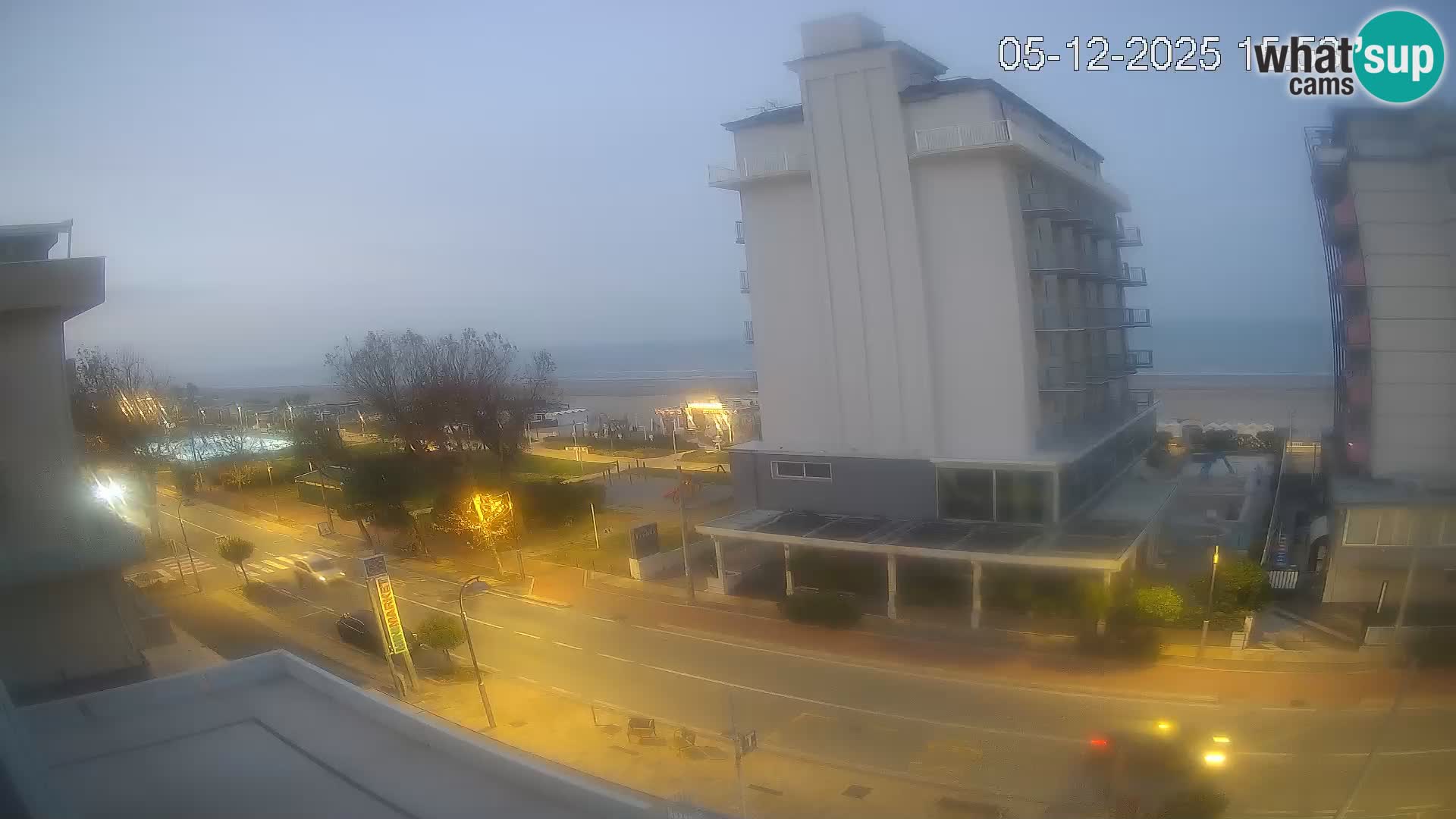 Riccione webcam spiaggia e giardini La Malfa – Bagni Oreste spiaggia 115