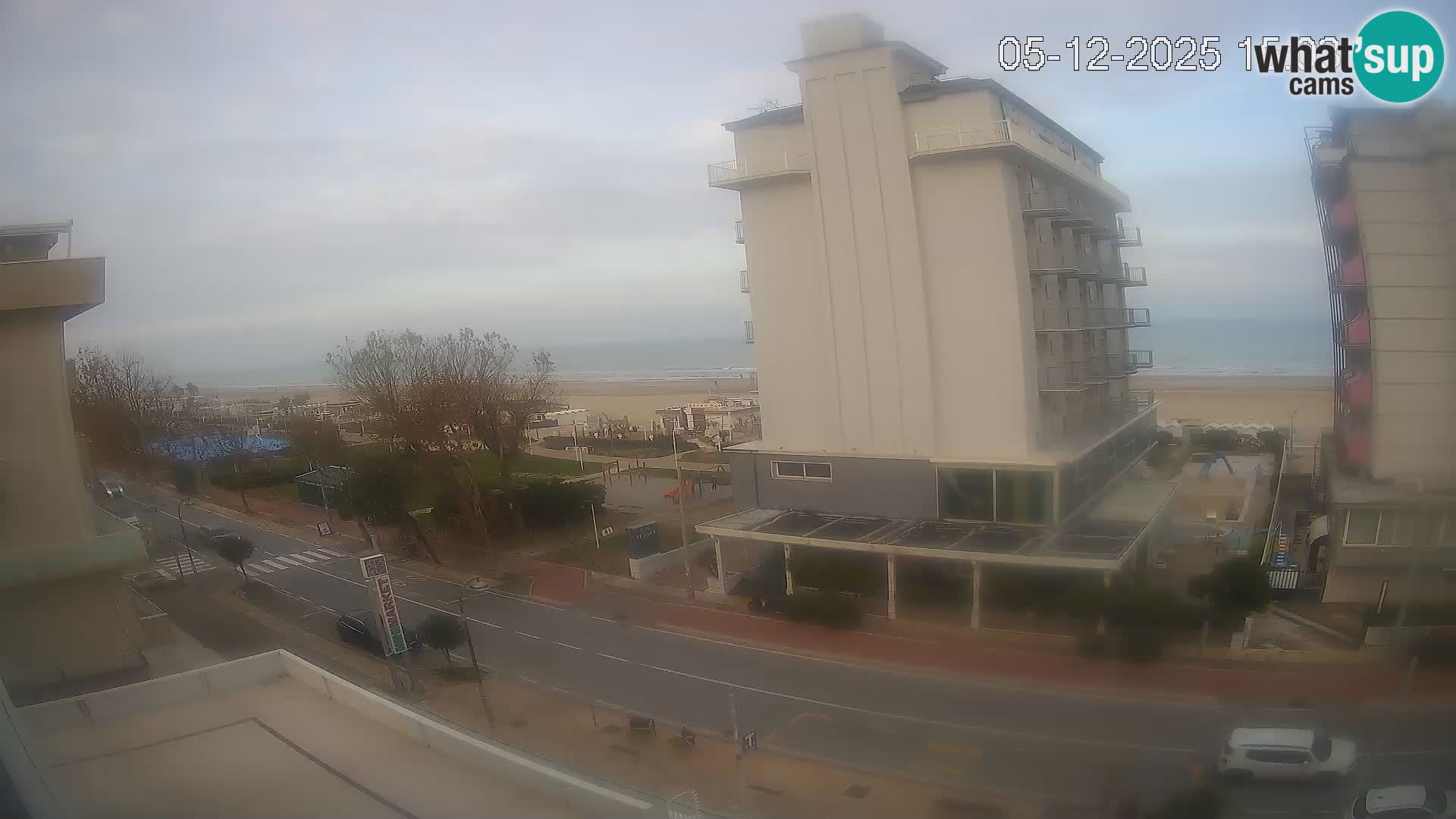 Riccione webcam plage et jardins La Malfa – Bagni Oreste plage 115