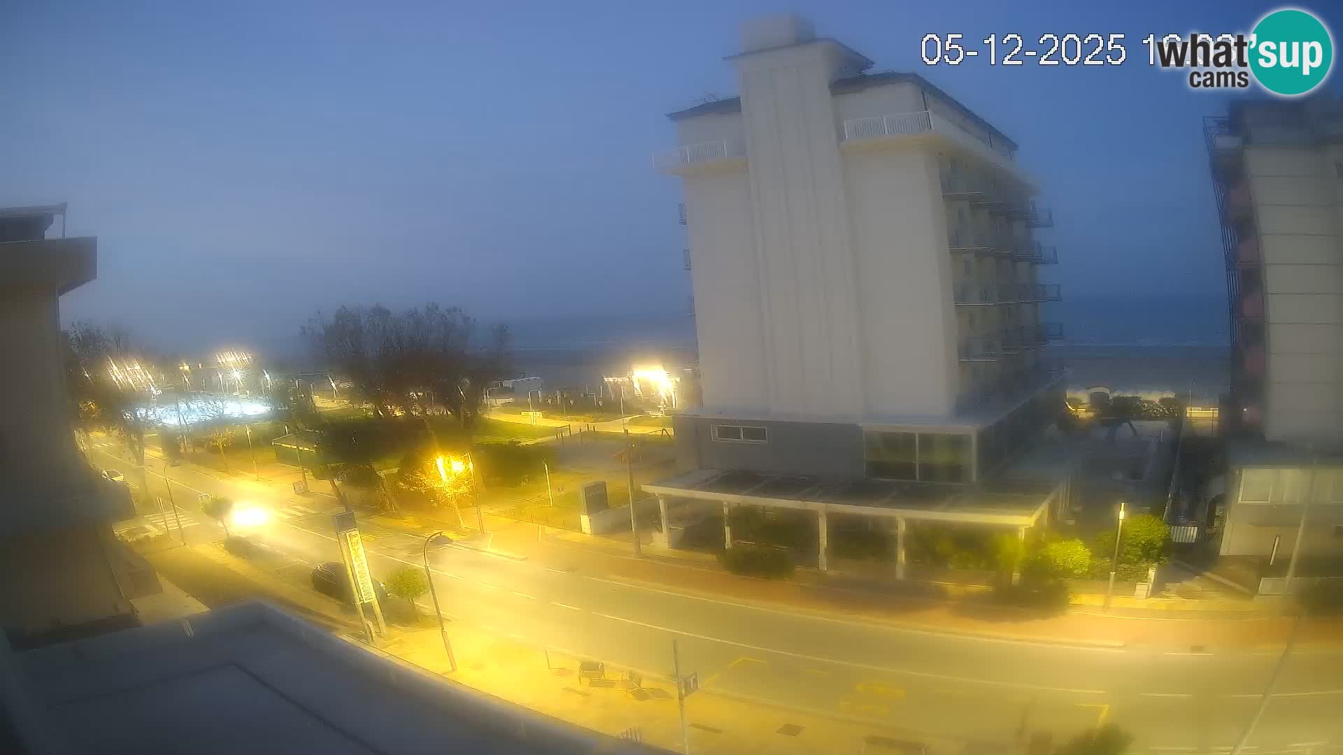 Riccione Webcam Strand und Gärten La Malfa – Bagni Oreste Strand 115