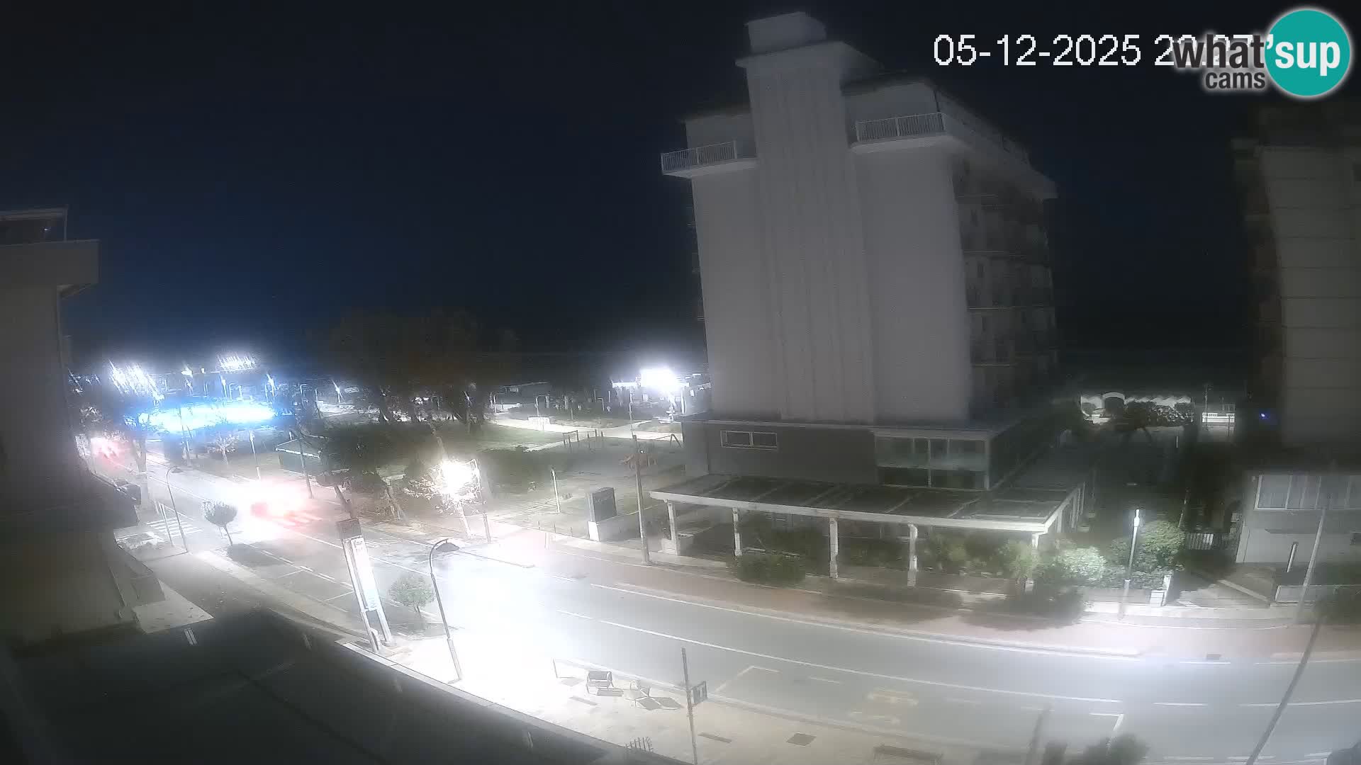 Riccione Webcam Strand und Gärten La Malfa – Bagni Oreste Strand 115
