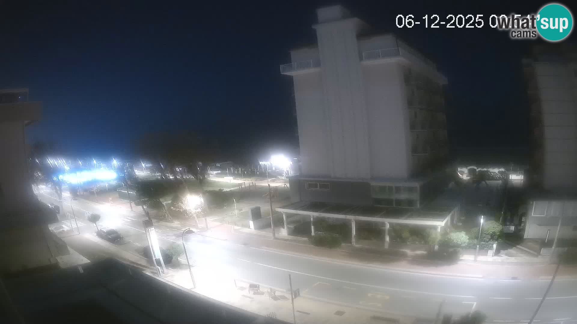 Riccione Webcam Strand und Gärten La Malfa – Bagni Oreste Strand 115