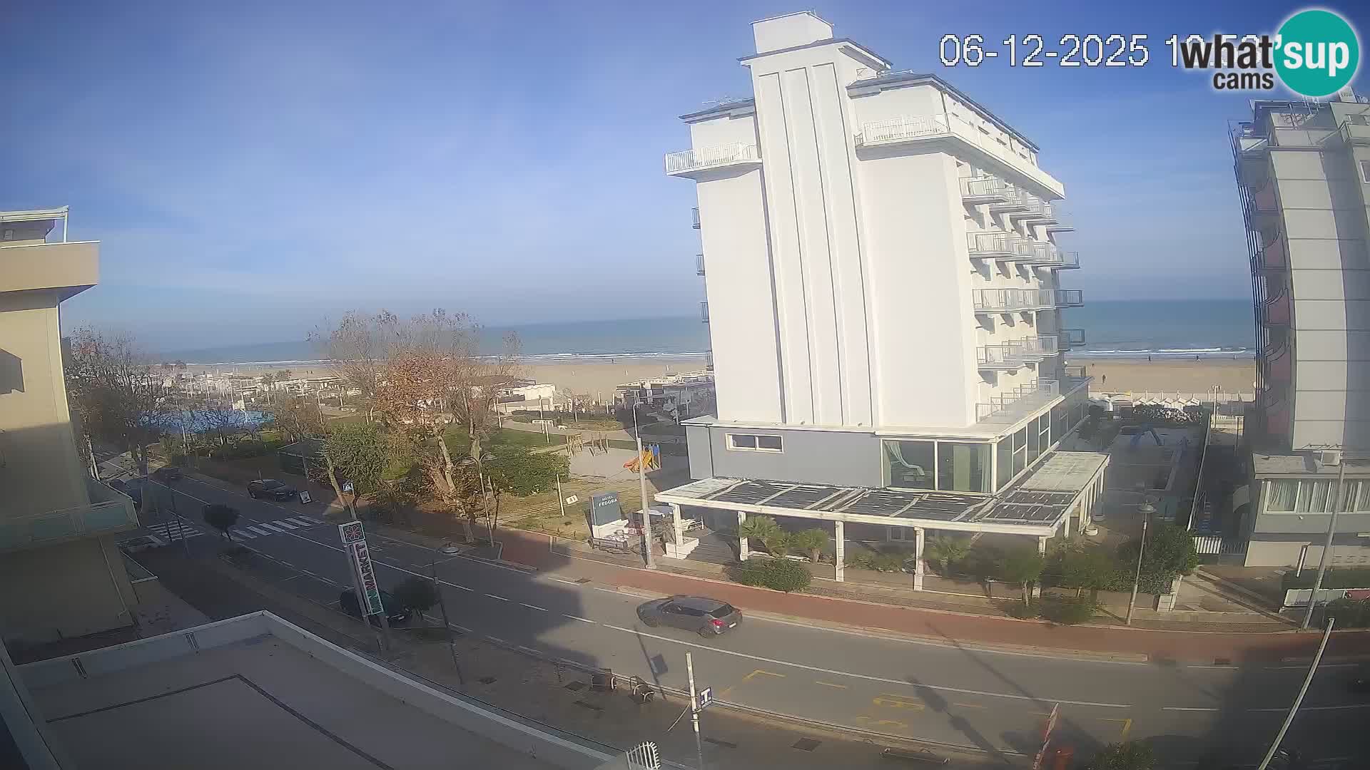 Riccione webcam spiaggia e giardini La Malfa – Bagni Oreste spiaggia 115