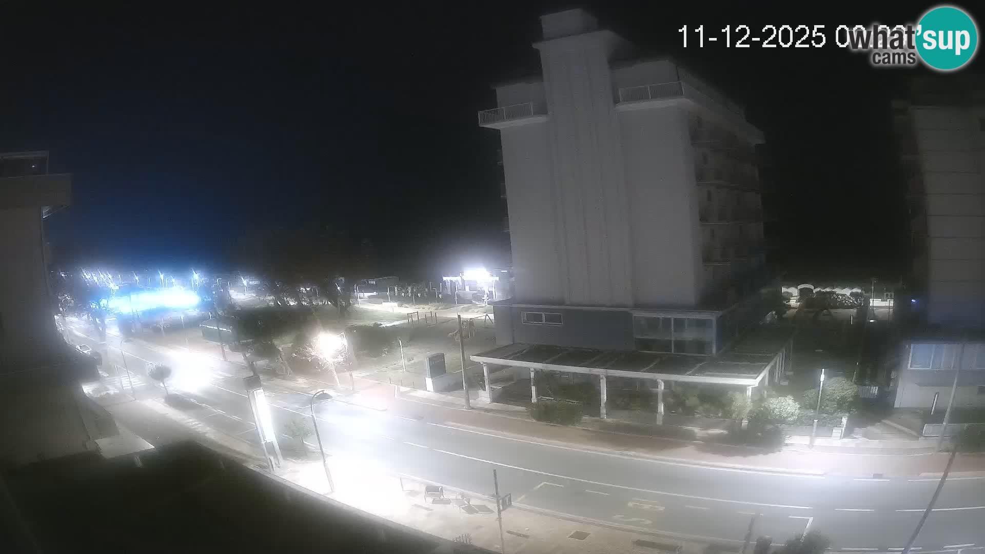 Riccione Webcam Strand und Gärten La Malfa – Bagni Oreste Strand 115