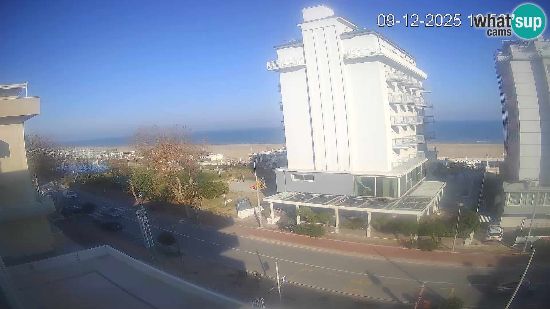 Riccione Webcam Strand und Gärten La Malfa – Bagni Oreste Strand 115