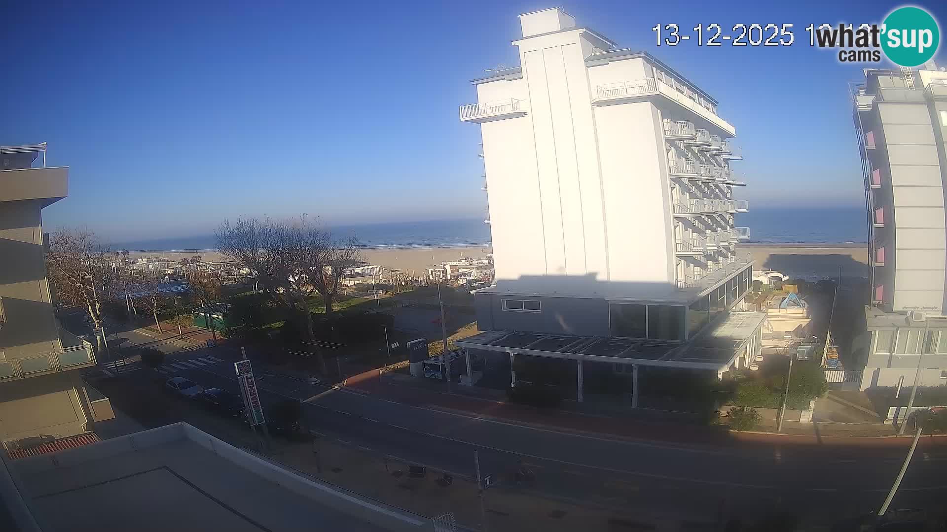 Riccione livecam beach and La Malfa gardens – Bagni Oreste spiaggia 115