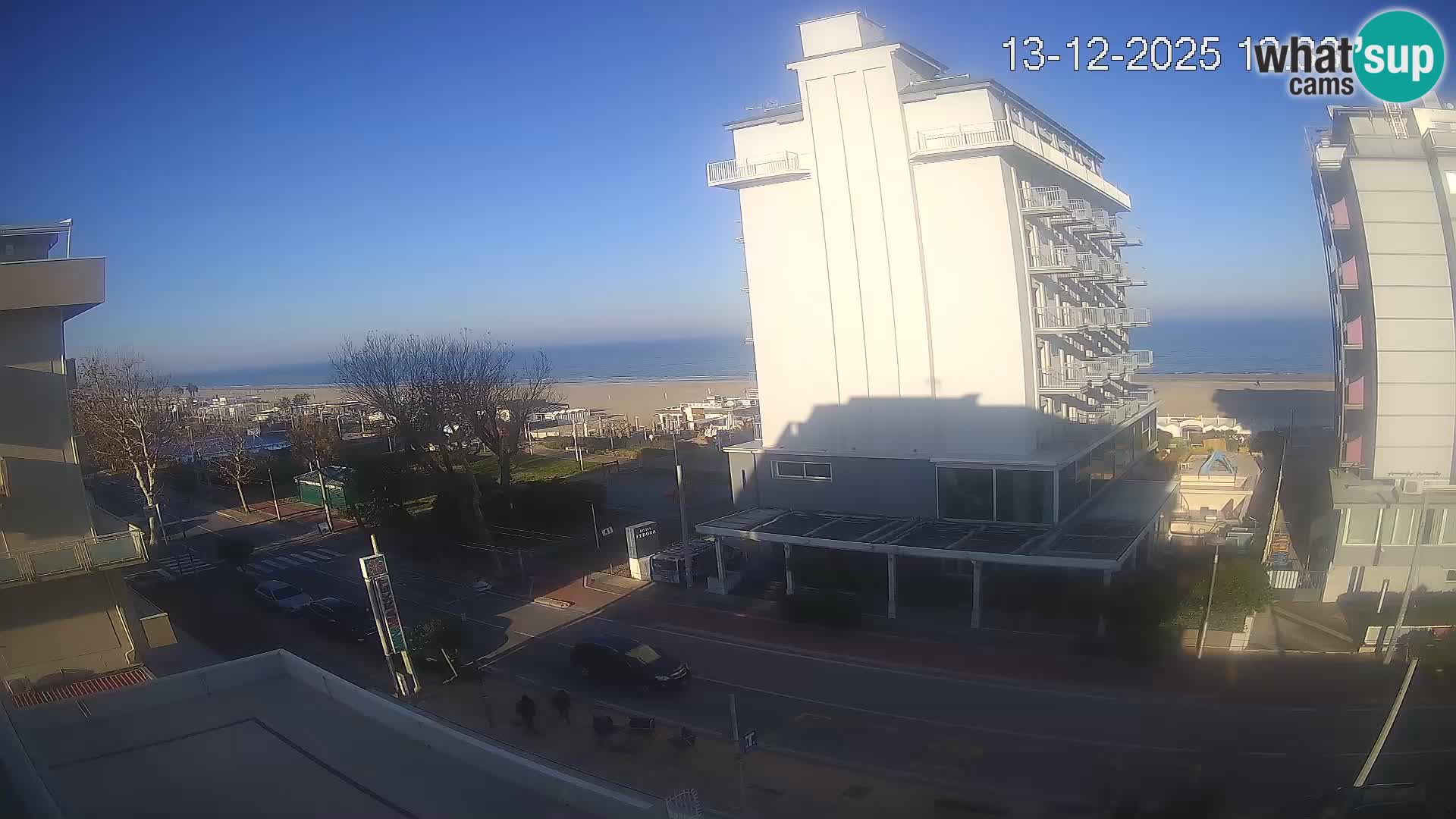 Riccione webcam spiaggia e giardini La Malfa – Bagni Oreste spiaggia 115