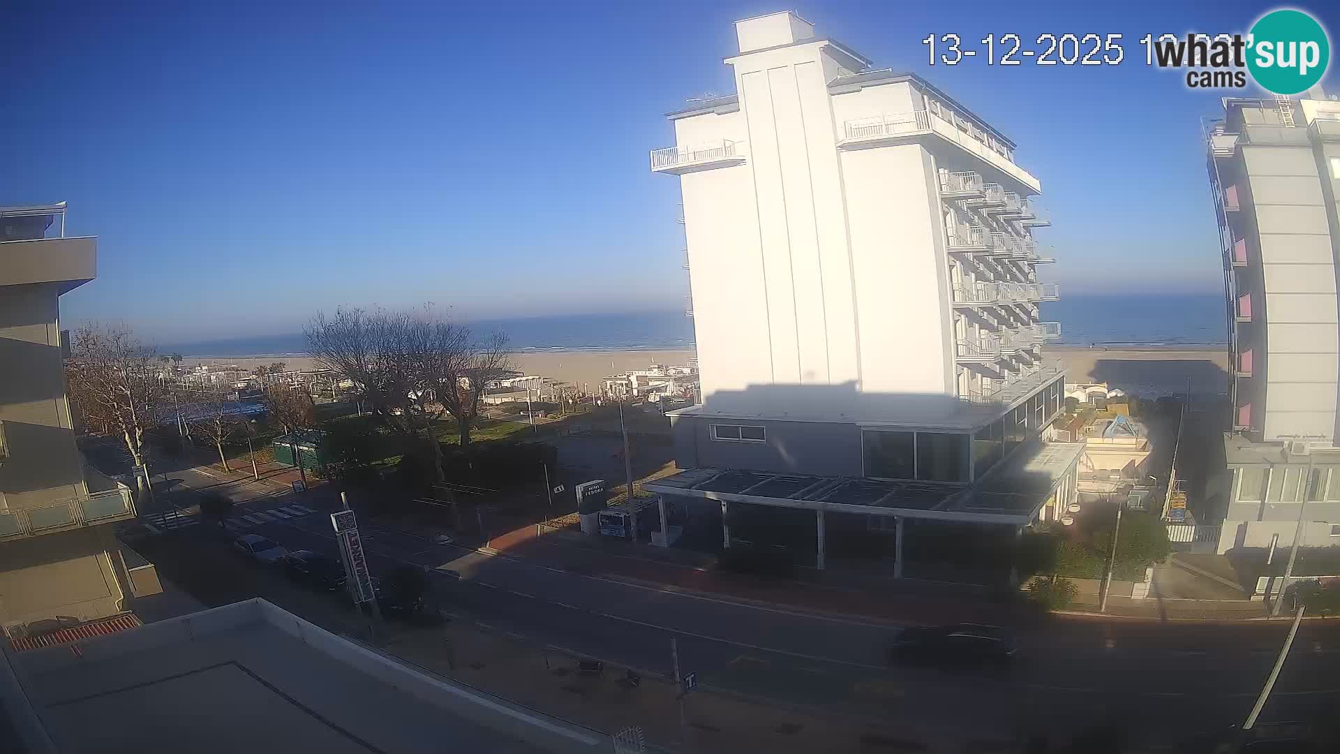 Riccione Webcam Strand und Gärten La Malfa – Bagni Oreste Strand 115
