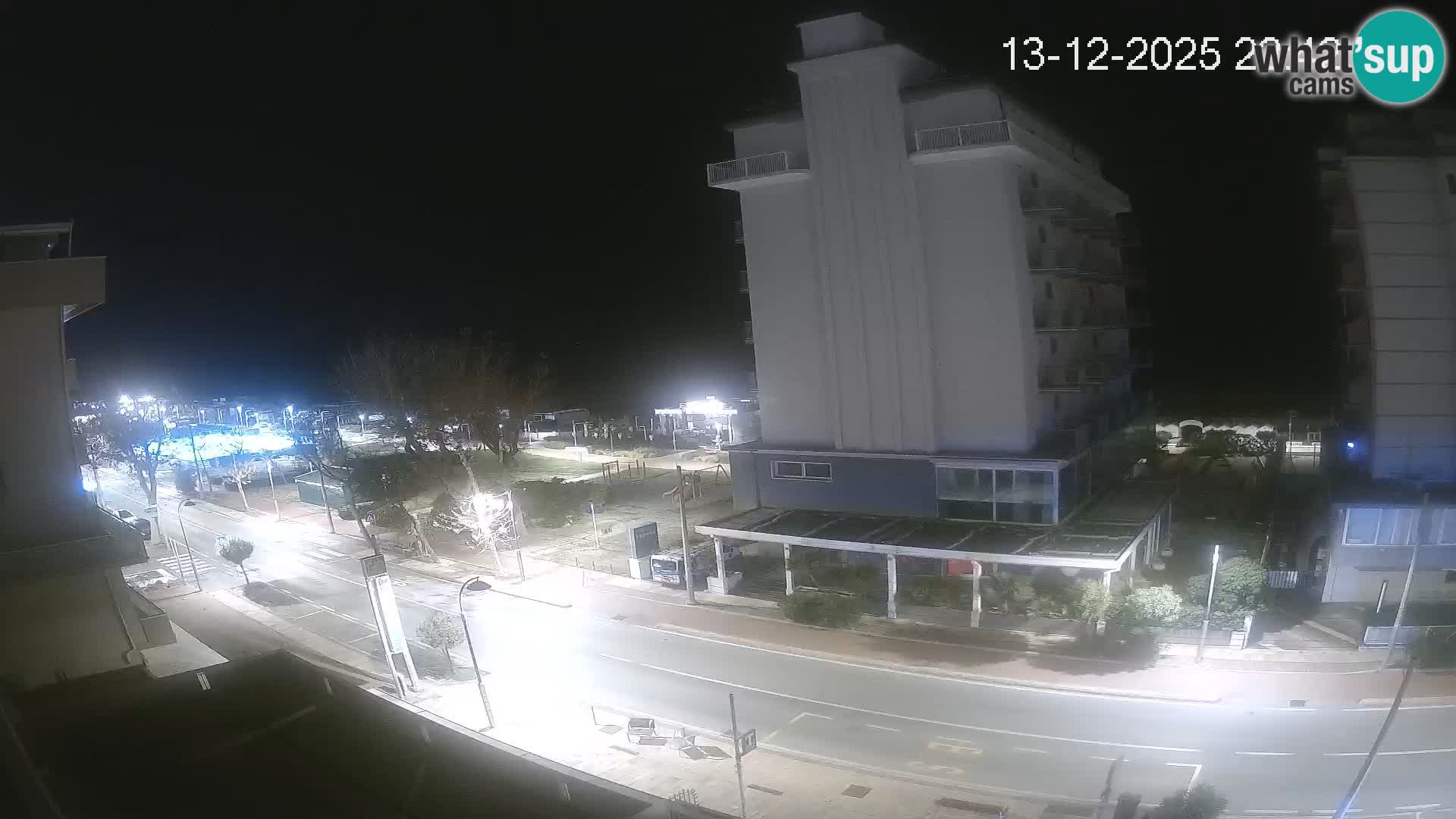 Riccione Webcam Strand und Gärten La Malfa – Bagni Oreste Strand 115