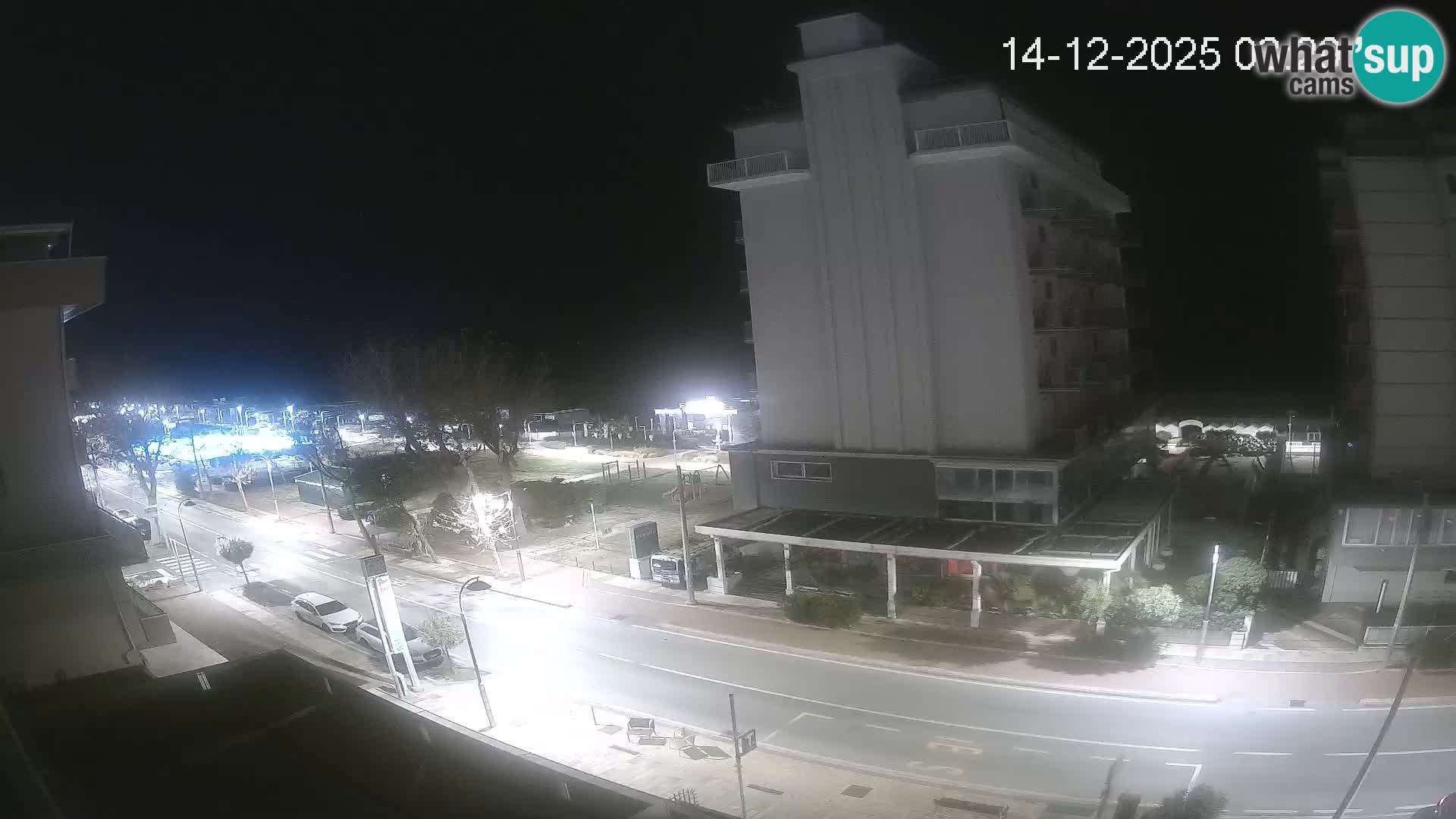 Riccione Webcam Strand und Gärten La Malfa – Bagni Oreste Strand 115