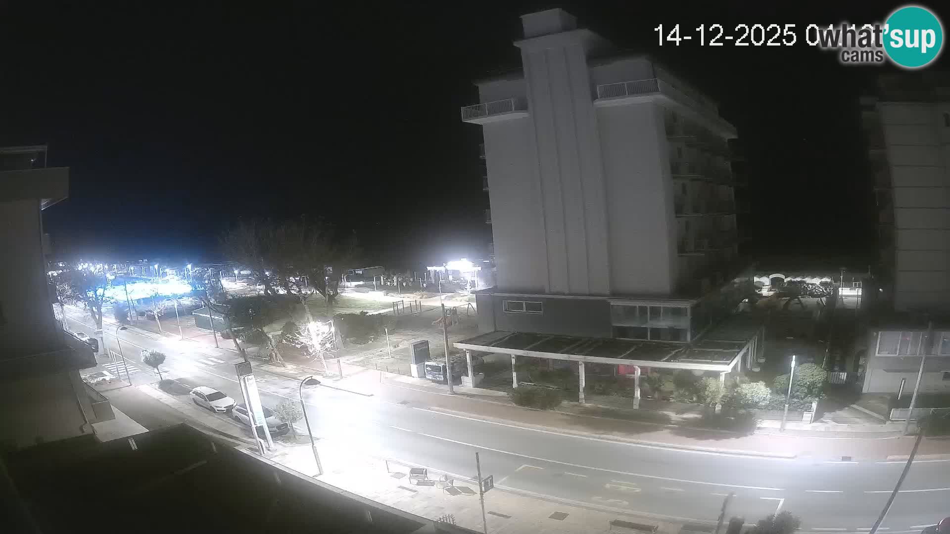 Riccione Webcam Strand und Gärten La Malfa – Bagni Oreste Strand 115