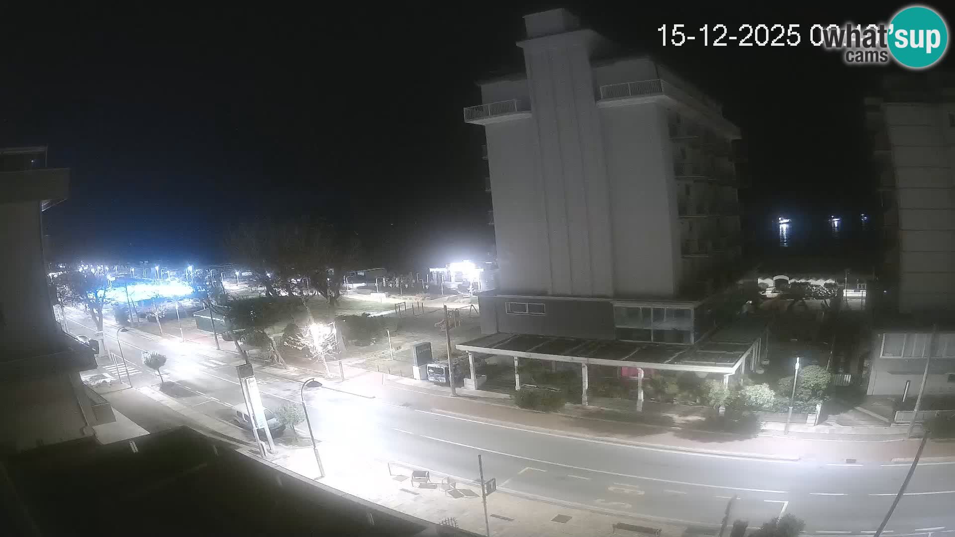Riccione Webcam Strand und Gärten La Malfa – Bagni Oreste Strand 115
