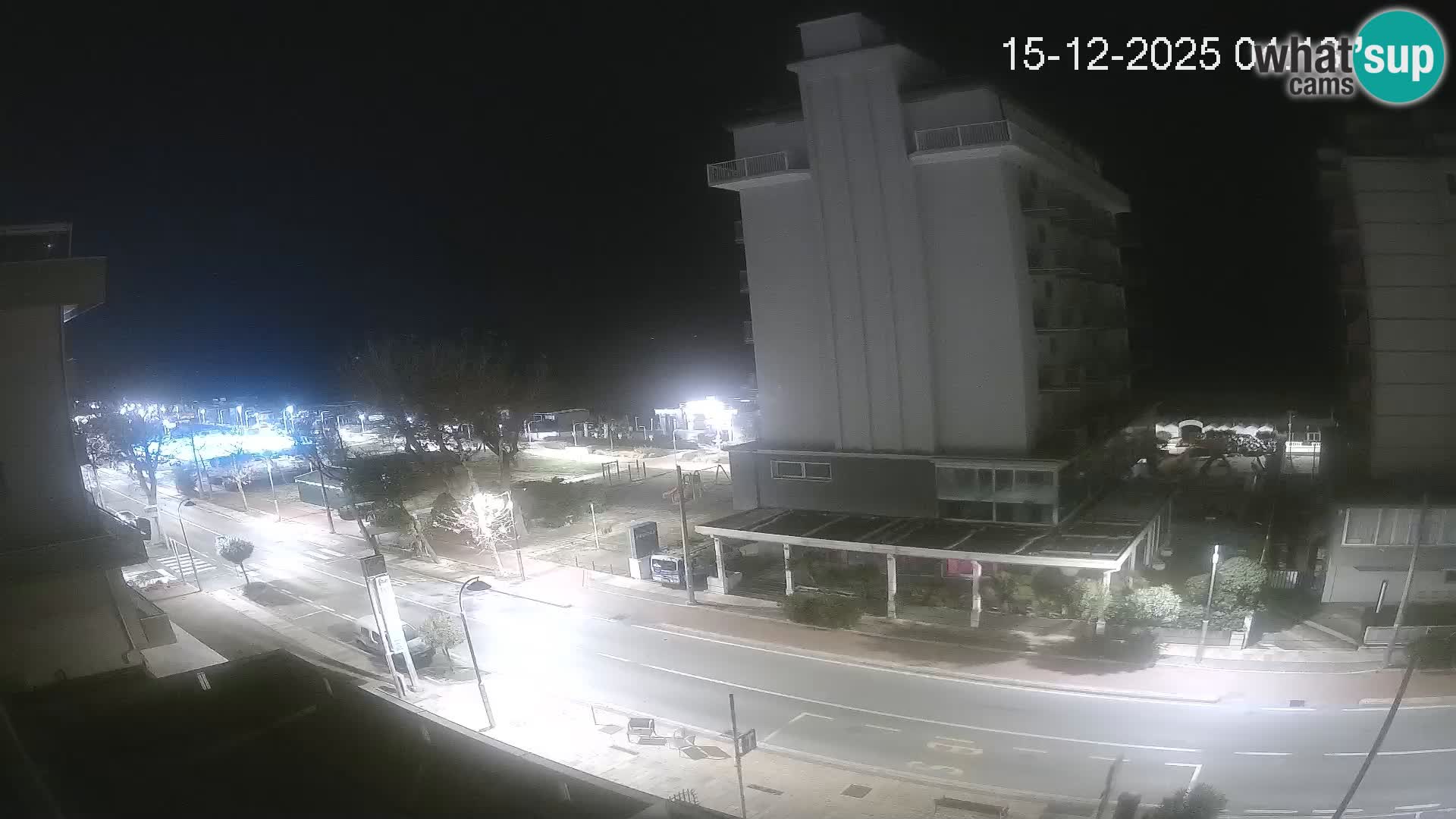 Riccione webcam playa y jardines La Malfa – Playa Bagni Oreste 115