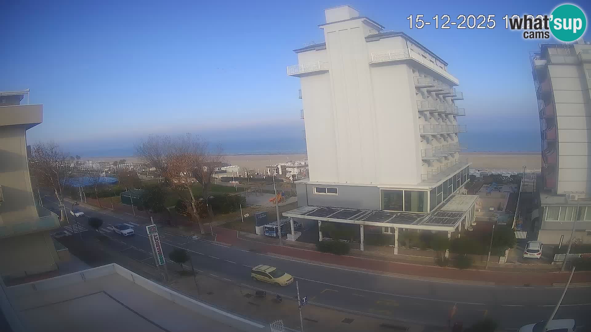 Riccione webcam spiaggia e giardini La Malfa – Bagni Oreste spiaggia 115