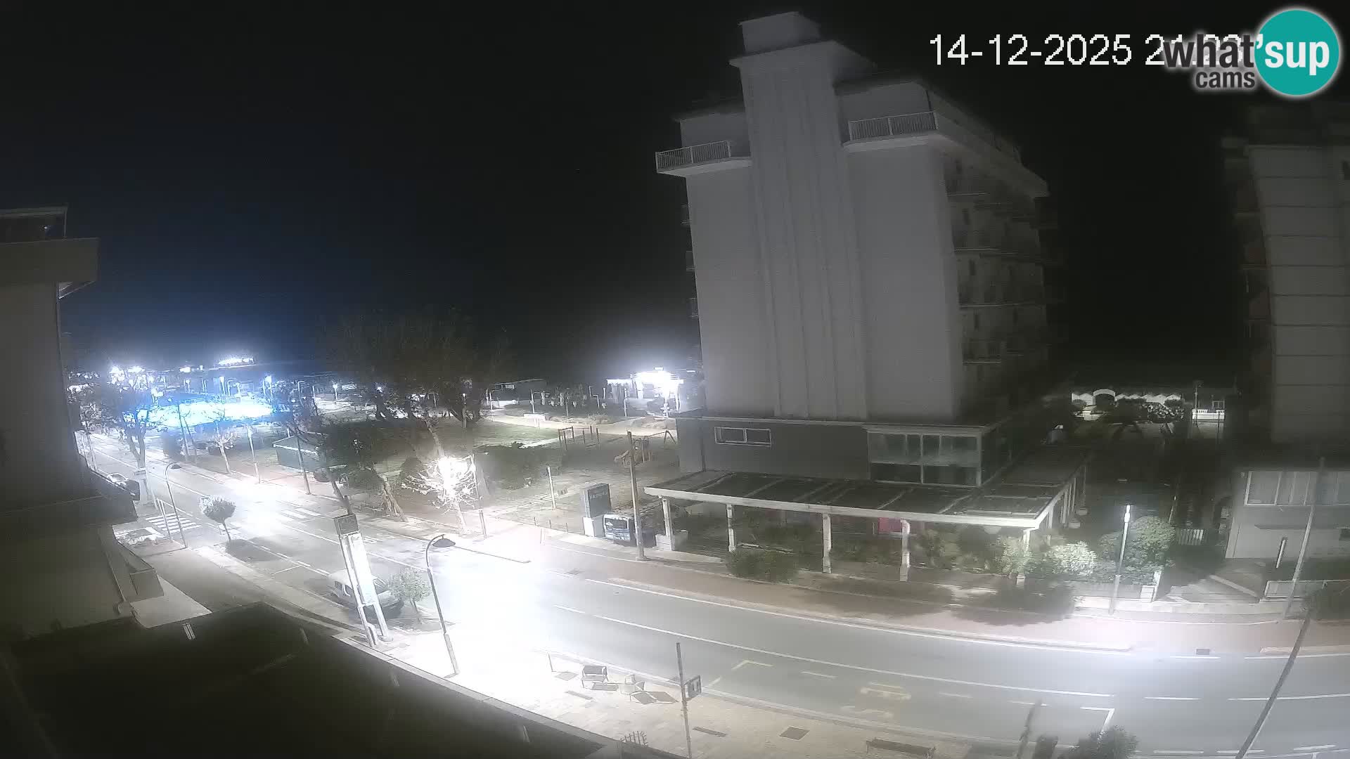 Riccione Webcam Strand und Gärten La Malfa – Bagni Oreste Strand 115