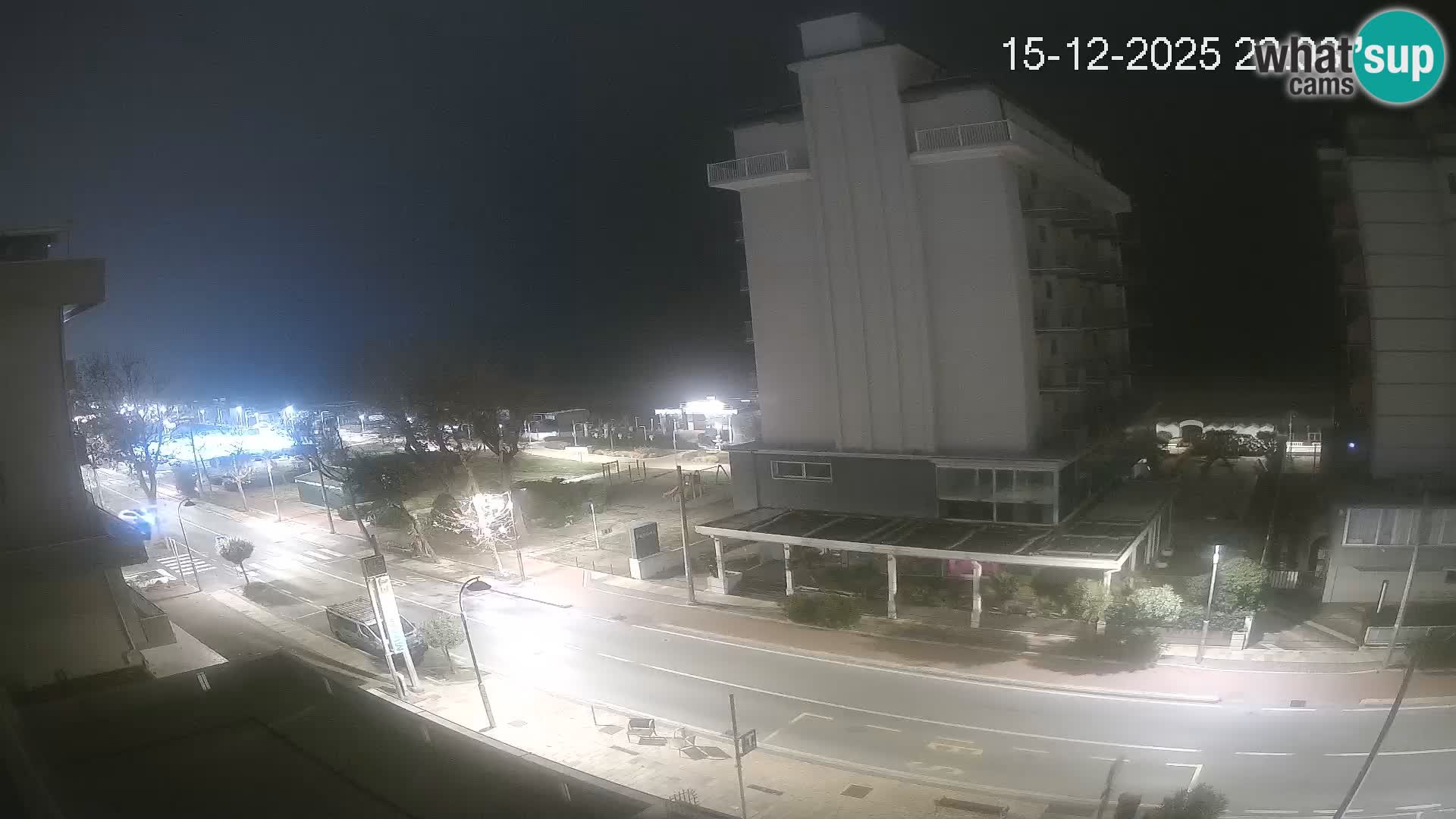 Riccione web kamera plaža i vrtovi La Malfa – plaža Bagni Oreste 115