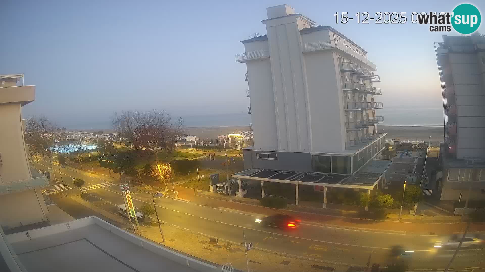 Riccione webcam spiaggia e giardini La Malfa – Bagni Oreste spiaggia 115