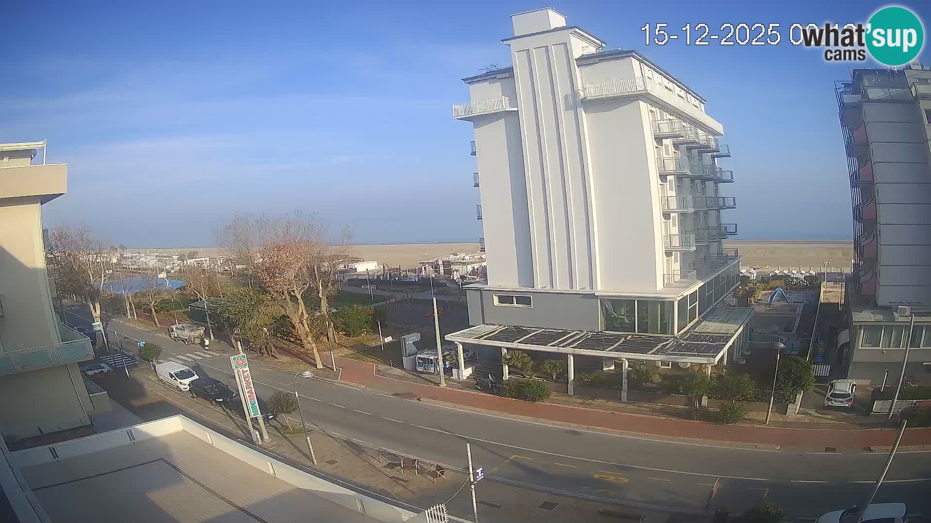 Riccione livecam beach and La Malfa gardens – Bagni Oreste spiaggia 115