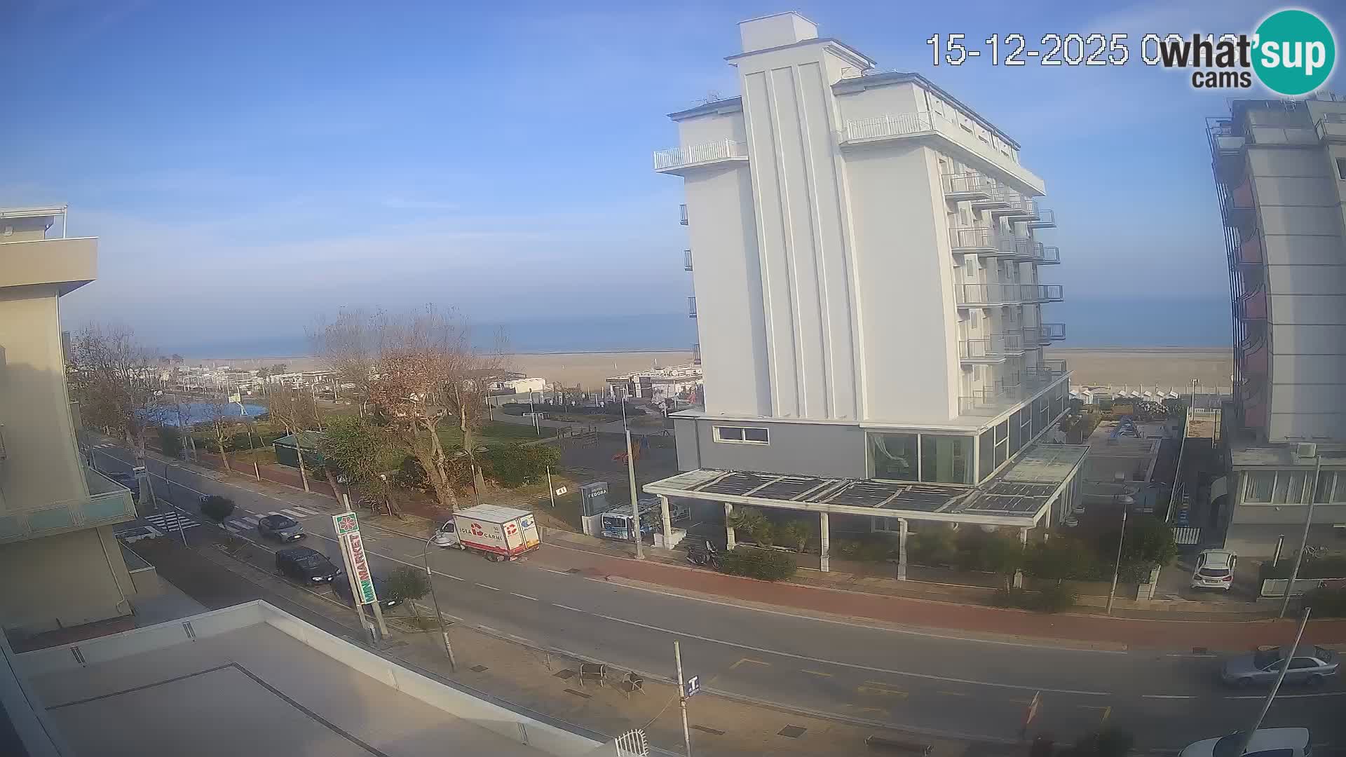 Riccione livecam beach and La Malfa gardens – Bagni Oreste spiaggia 115