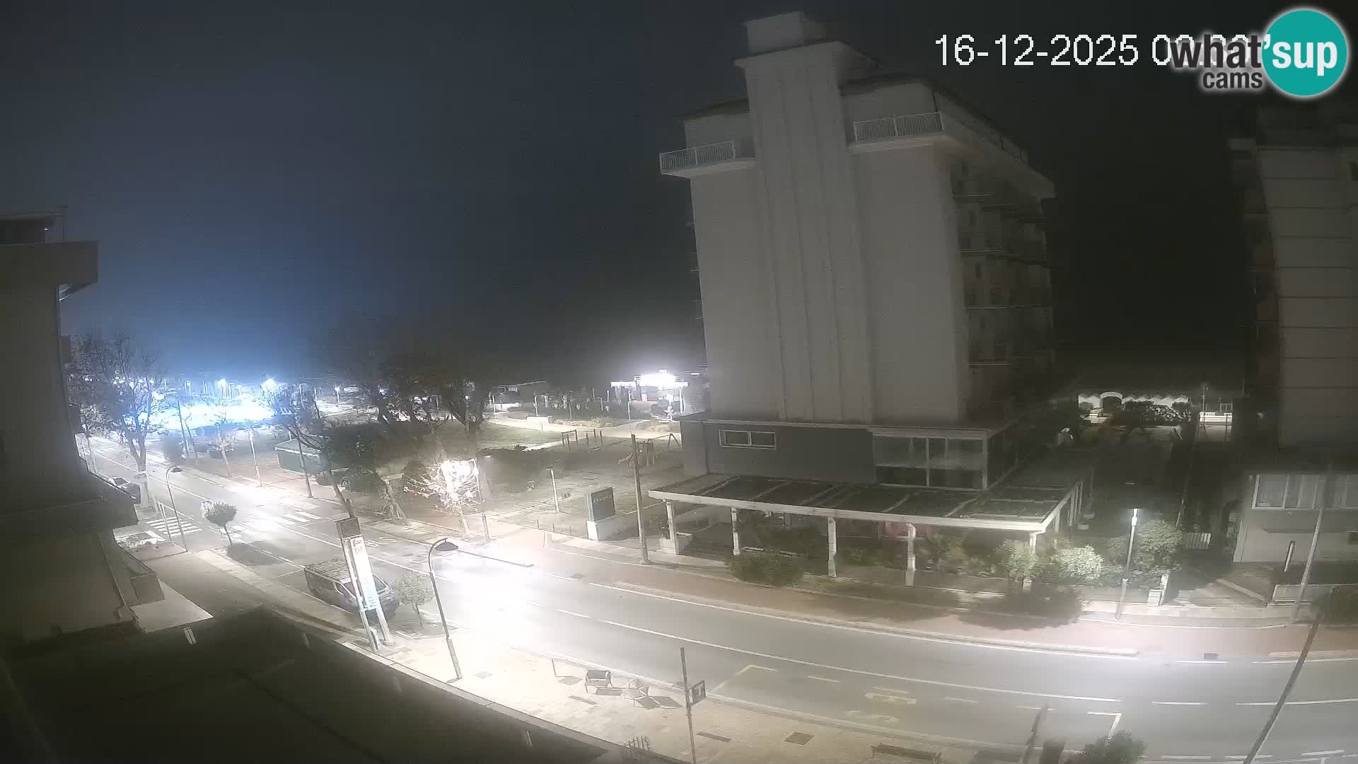 Riccione Webcam Strand und Gärten La Malfa – Bagni Oreste Strand 115