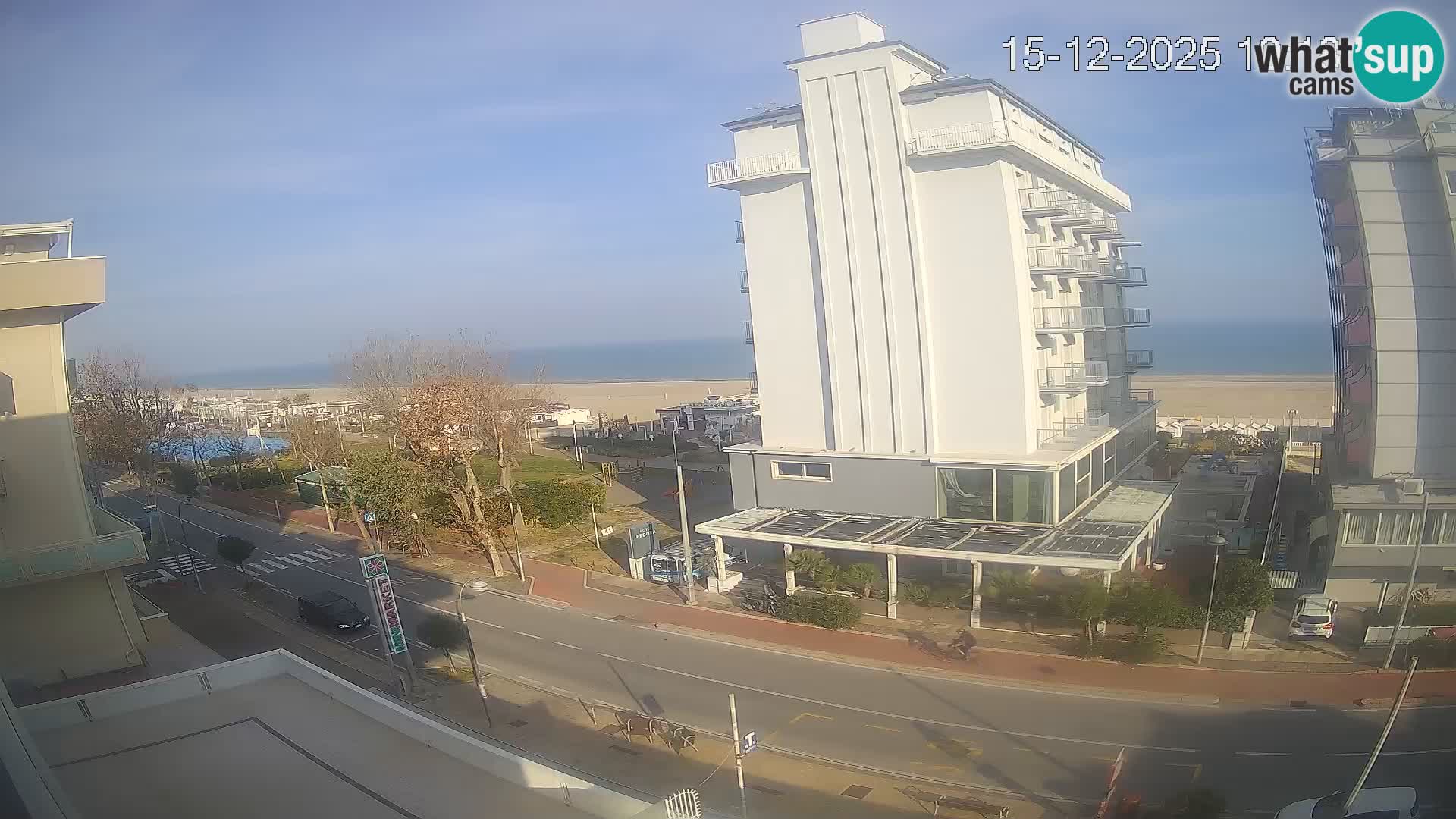 Riccione livecam beach and La Malfa gardens – Bagni Oreste spiaggia 115