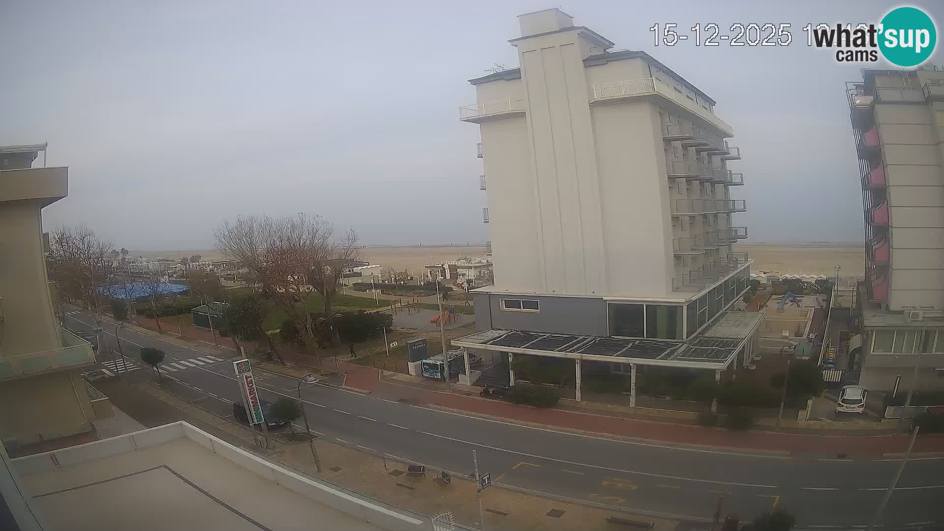 Riccione webcam spiaggia e giardini La Malfa – Bagni Oreste spiaggia 115