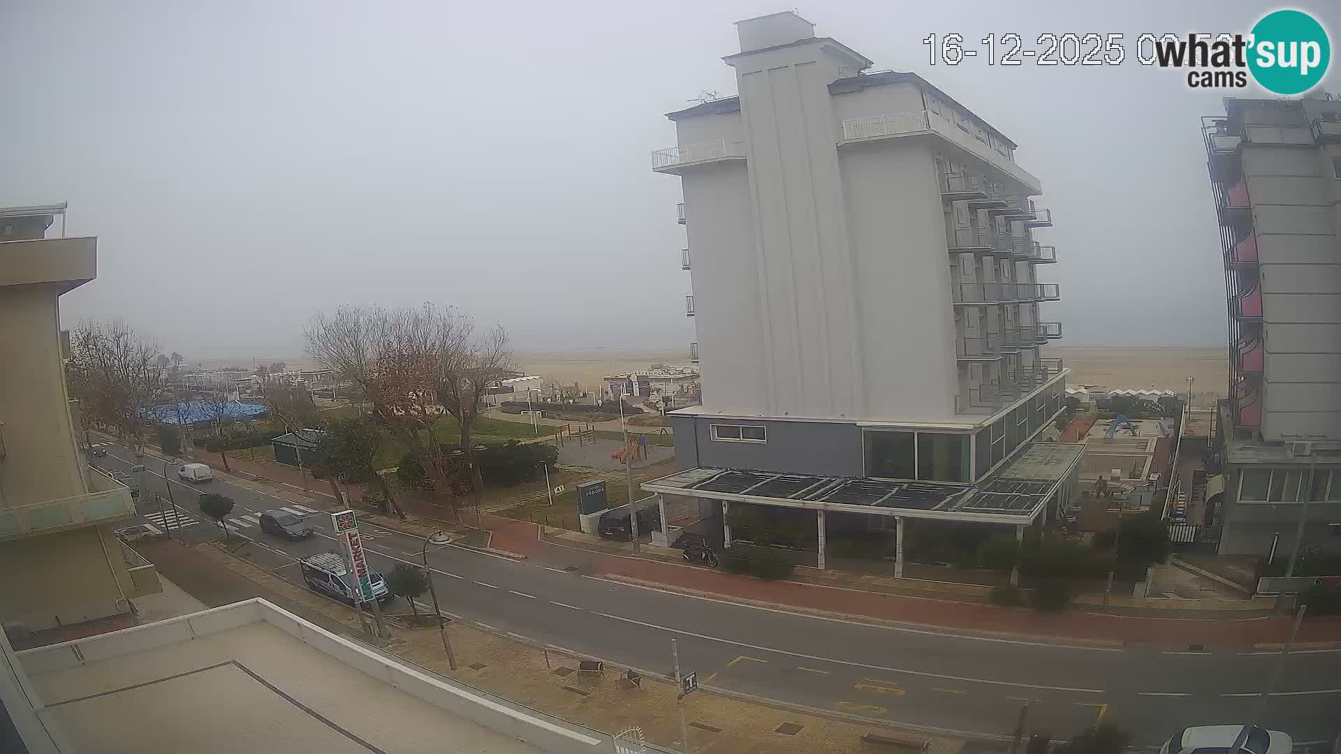 Riccione Webcam Strand und Gärten La Malfa – Bagni Oreste Strand 115