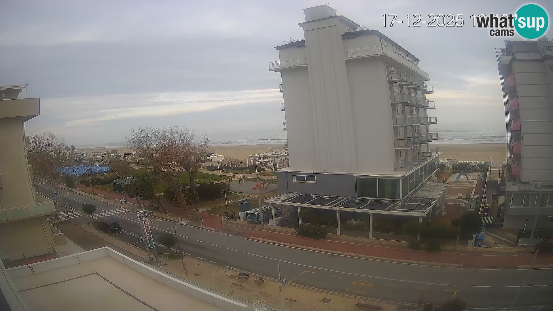 Riccione Webcam Strand und Gärten La Malfa – Bagni Oreste Strand 115